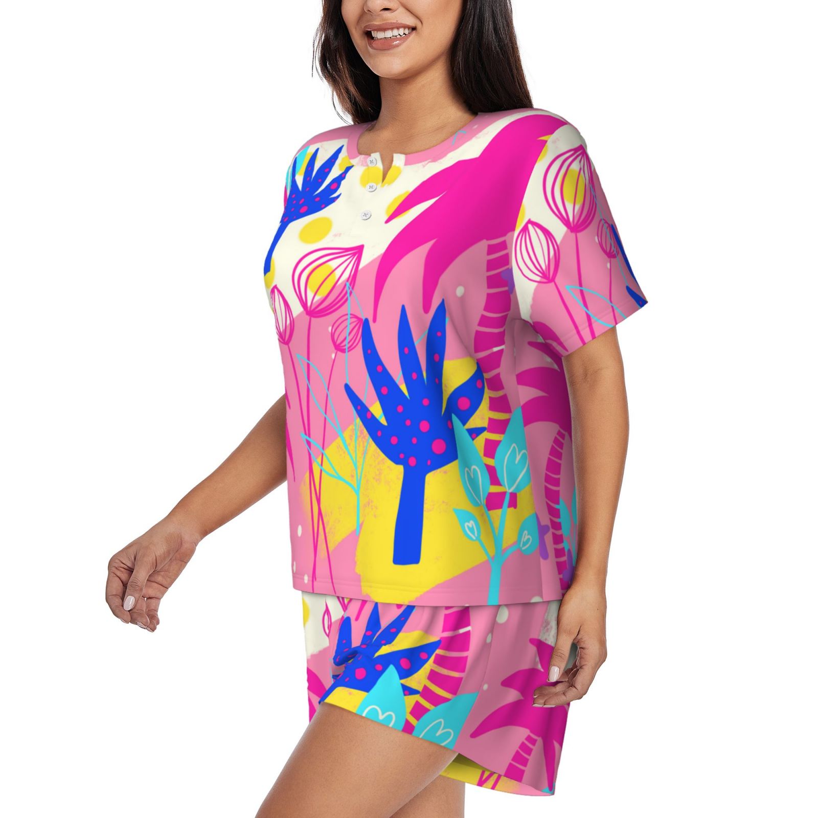 Women's Short-Sleeved Pajama