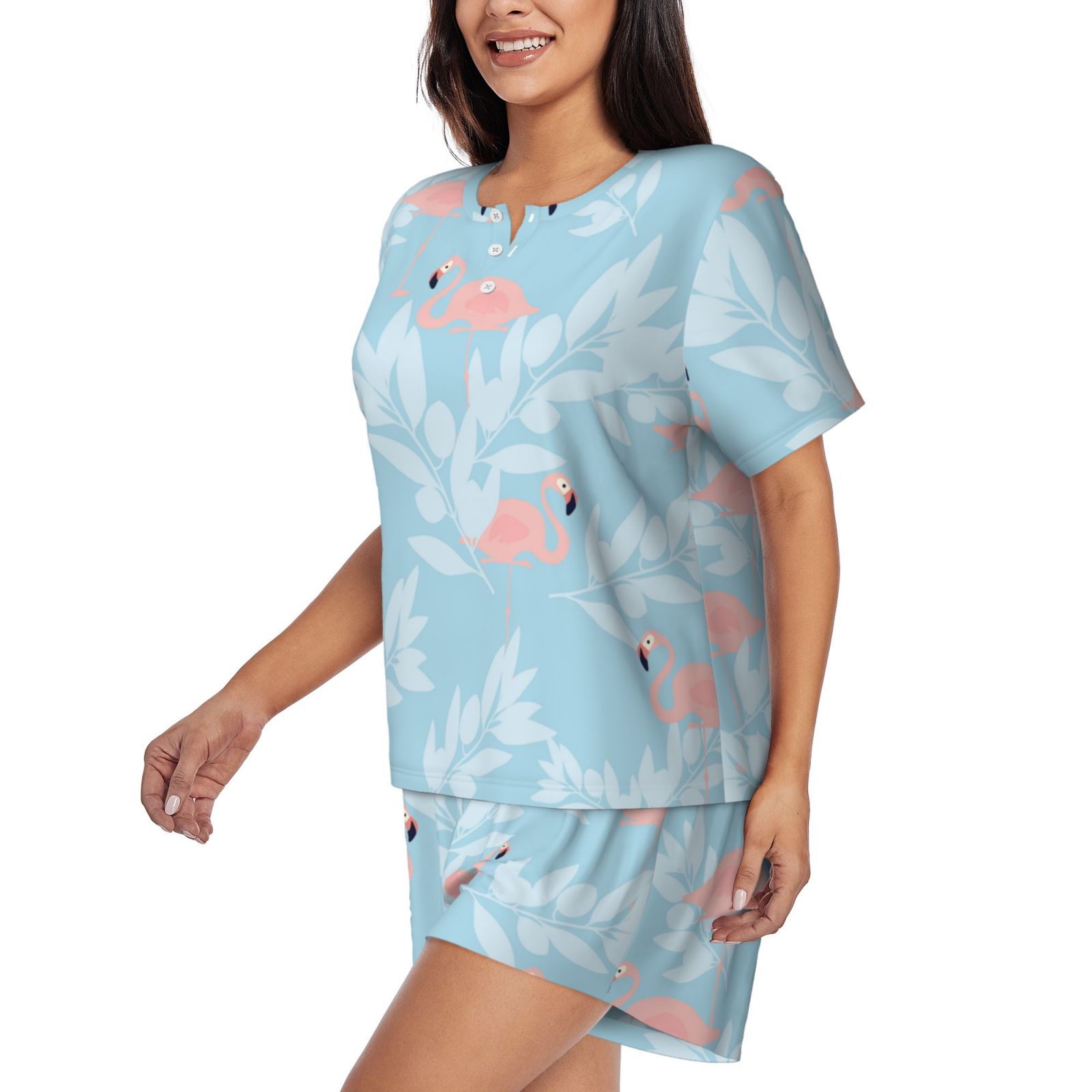 Women's Short-Sleeved Pajama