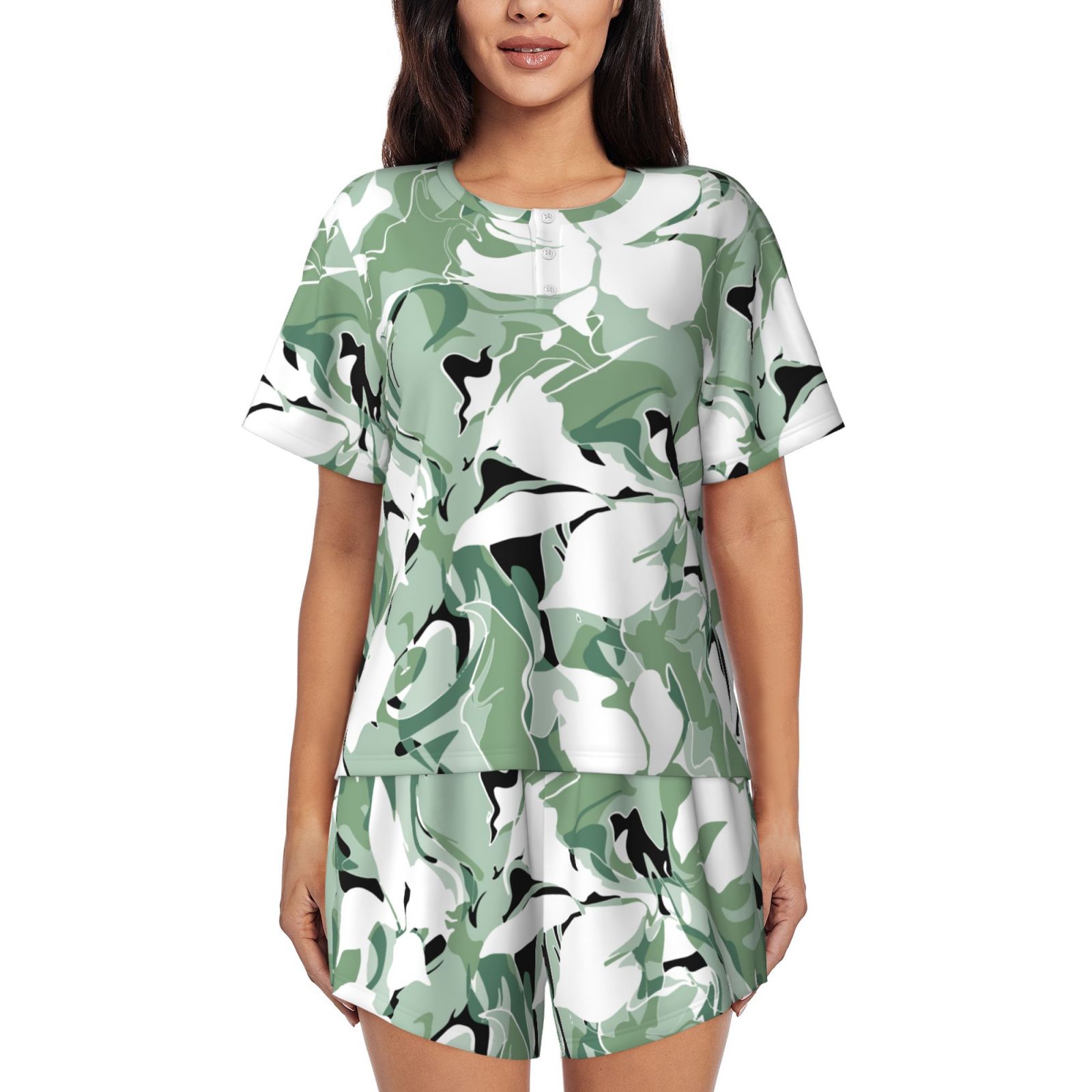 Women's Short-Sleeved Pajama