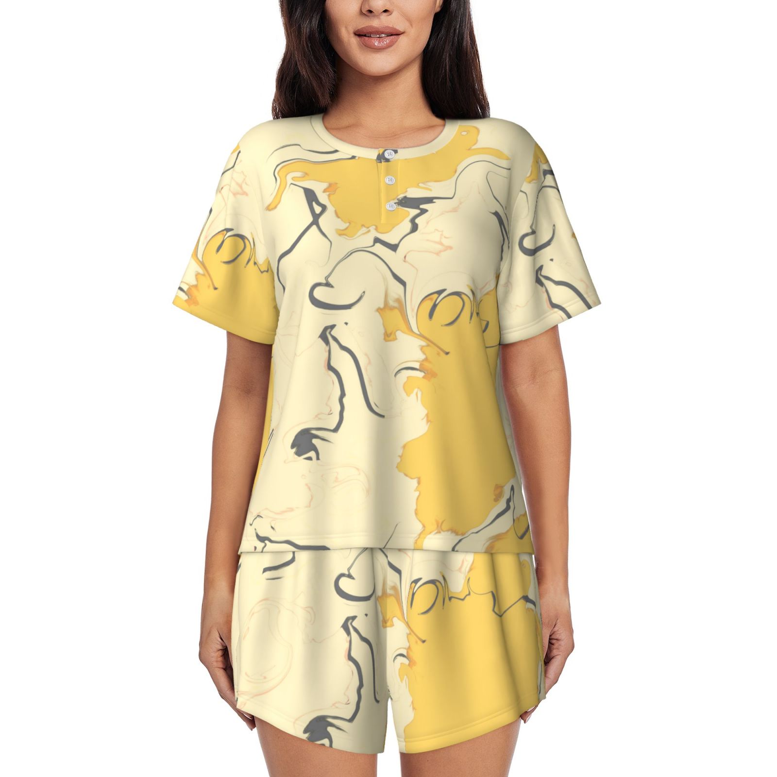 Women's Short-Sleeved Pajama