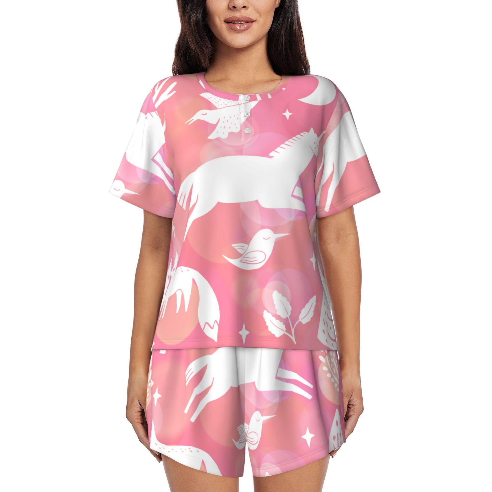 Women's Short-Sleeved Pajama