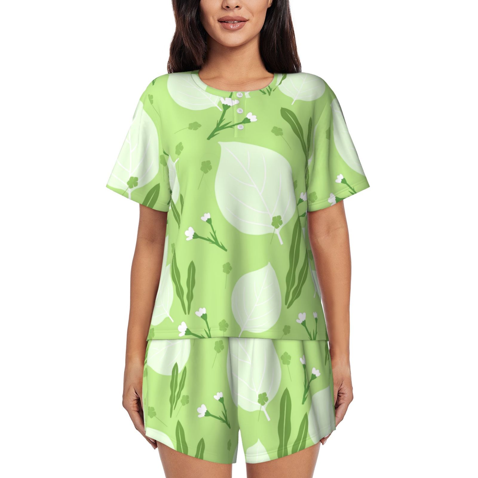 Women's Short-Sleeved Pajama