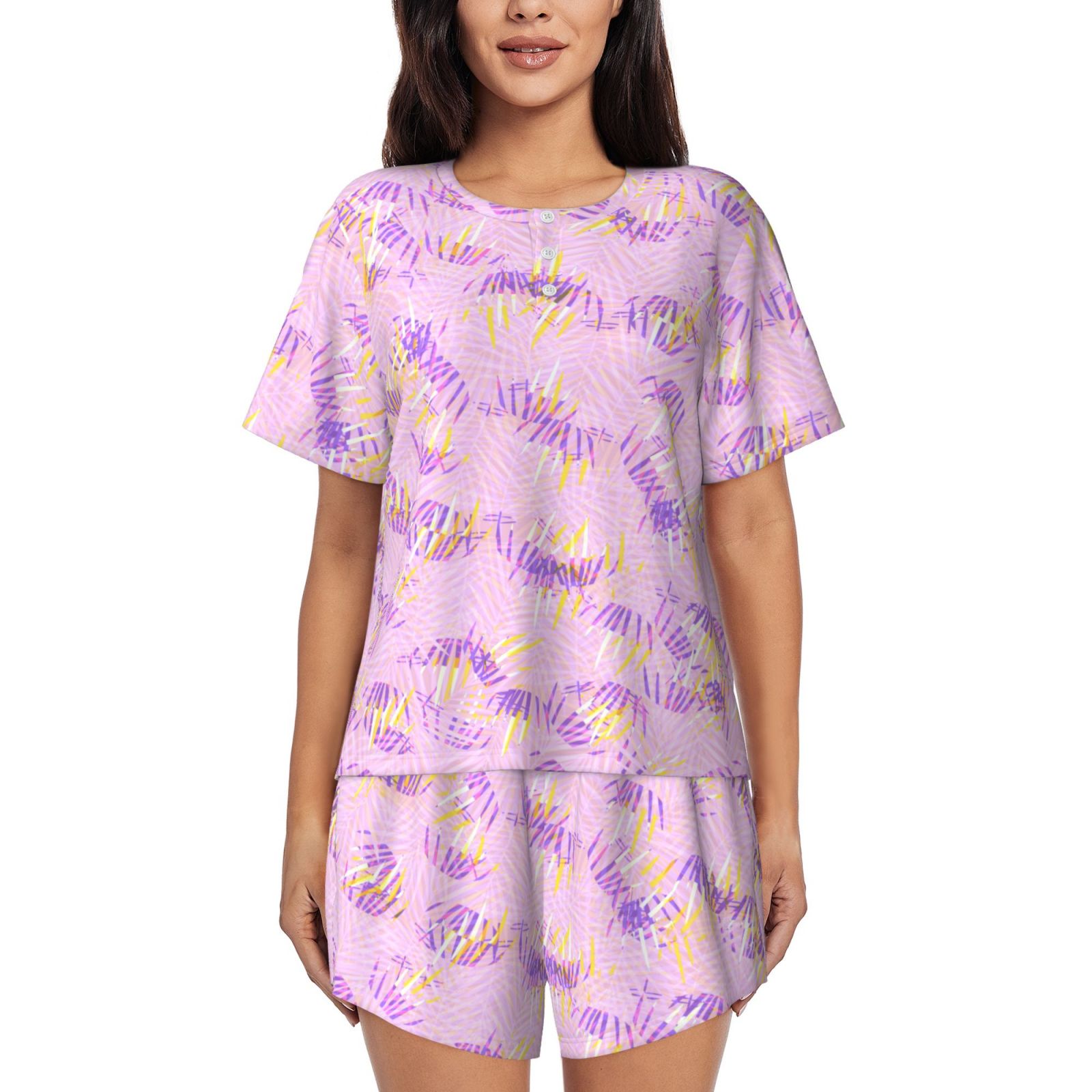 Women's Short-Sleeved Pajama