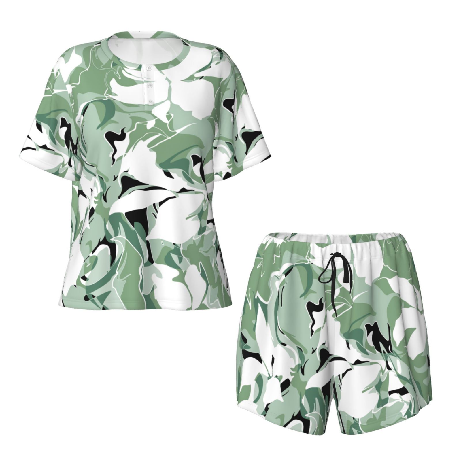 Women's Short-Sleeved Pajama