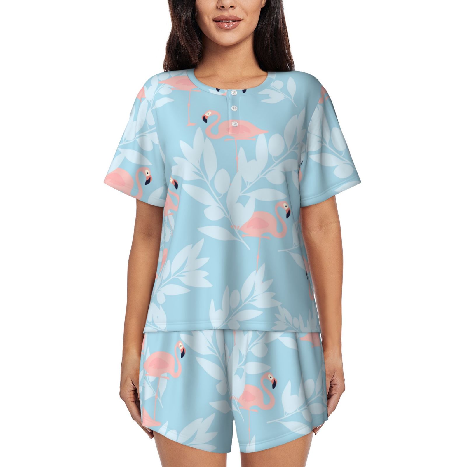 Women's Short-Sleeved Pajama