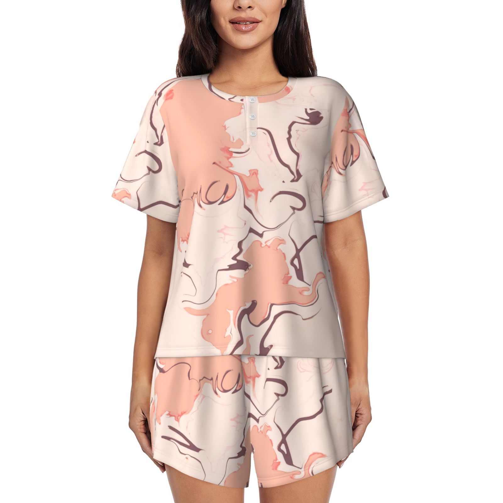 Women's Short-Sleeved Pajama