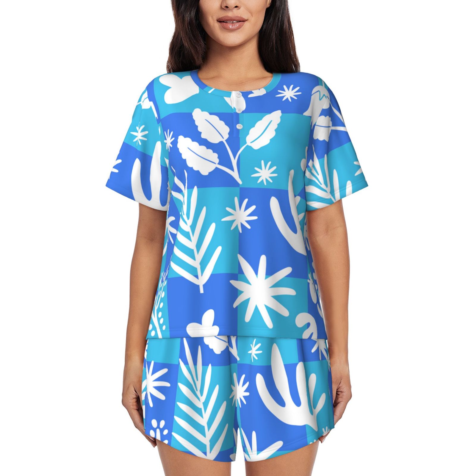 Women's Short-Sleeved Pajama