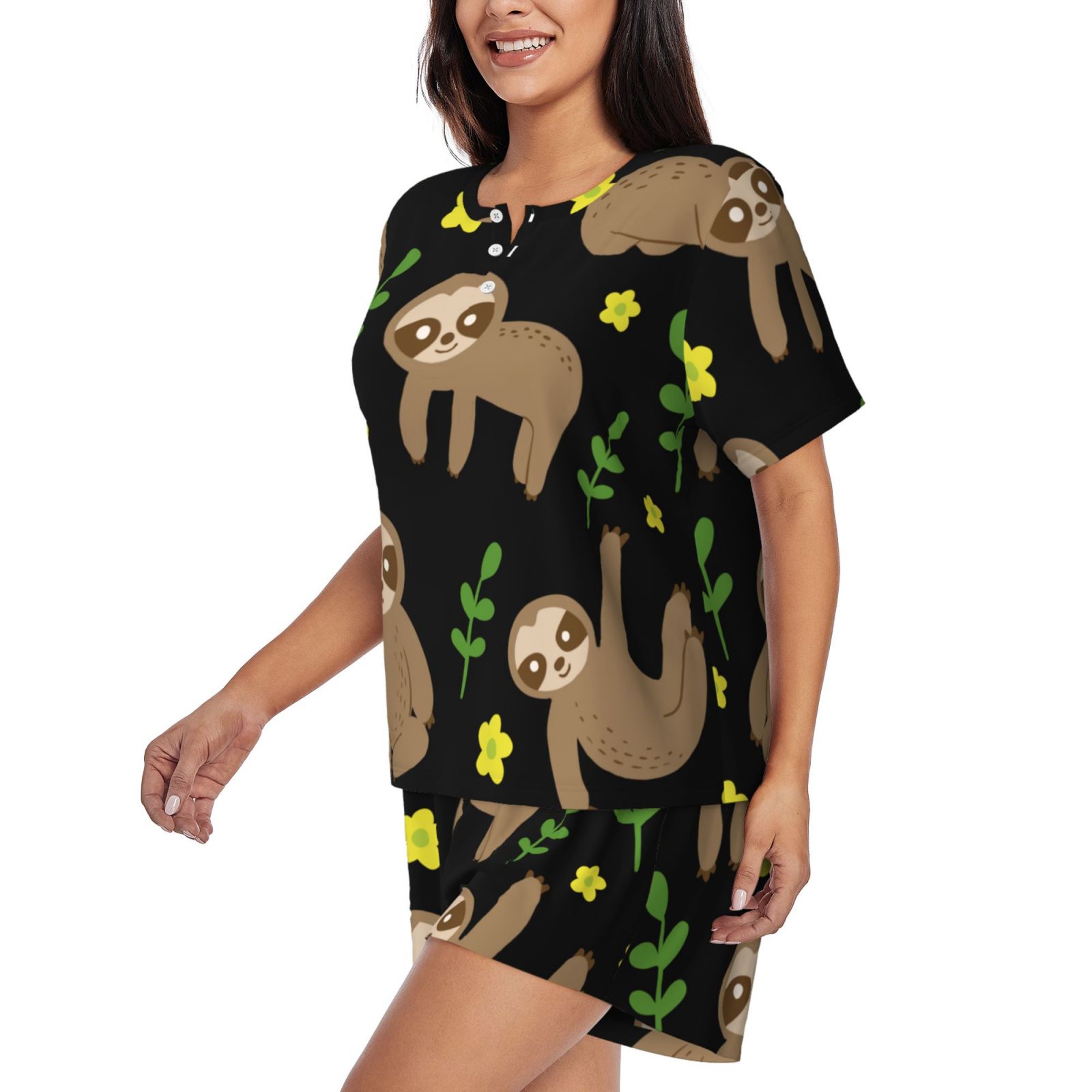 Women's Short-Sleeved Pajama