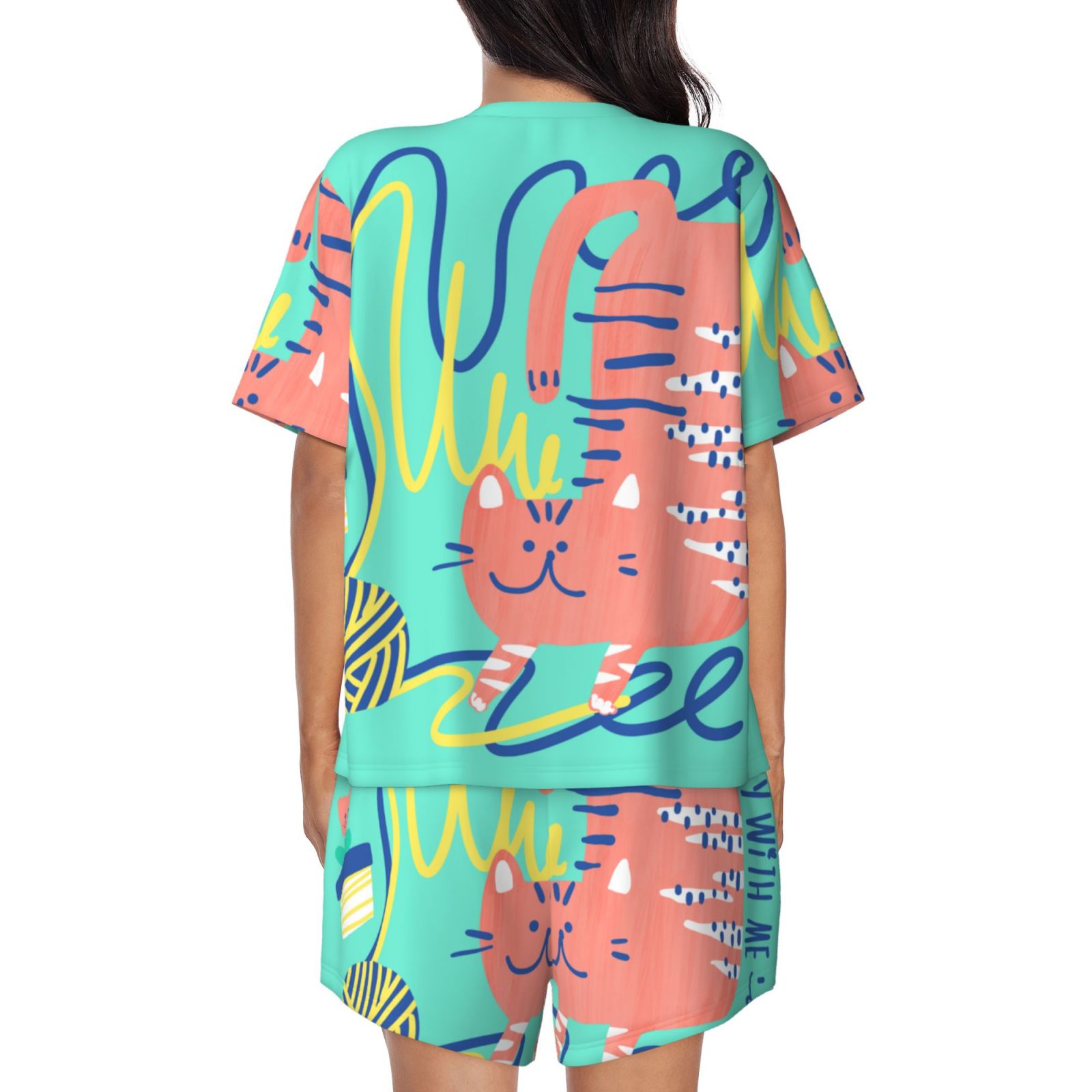 Women's Short-Sleeved Pajama