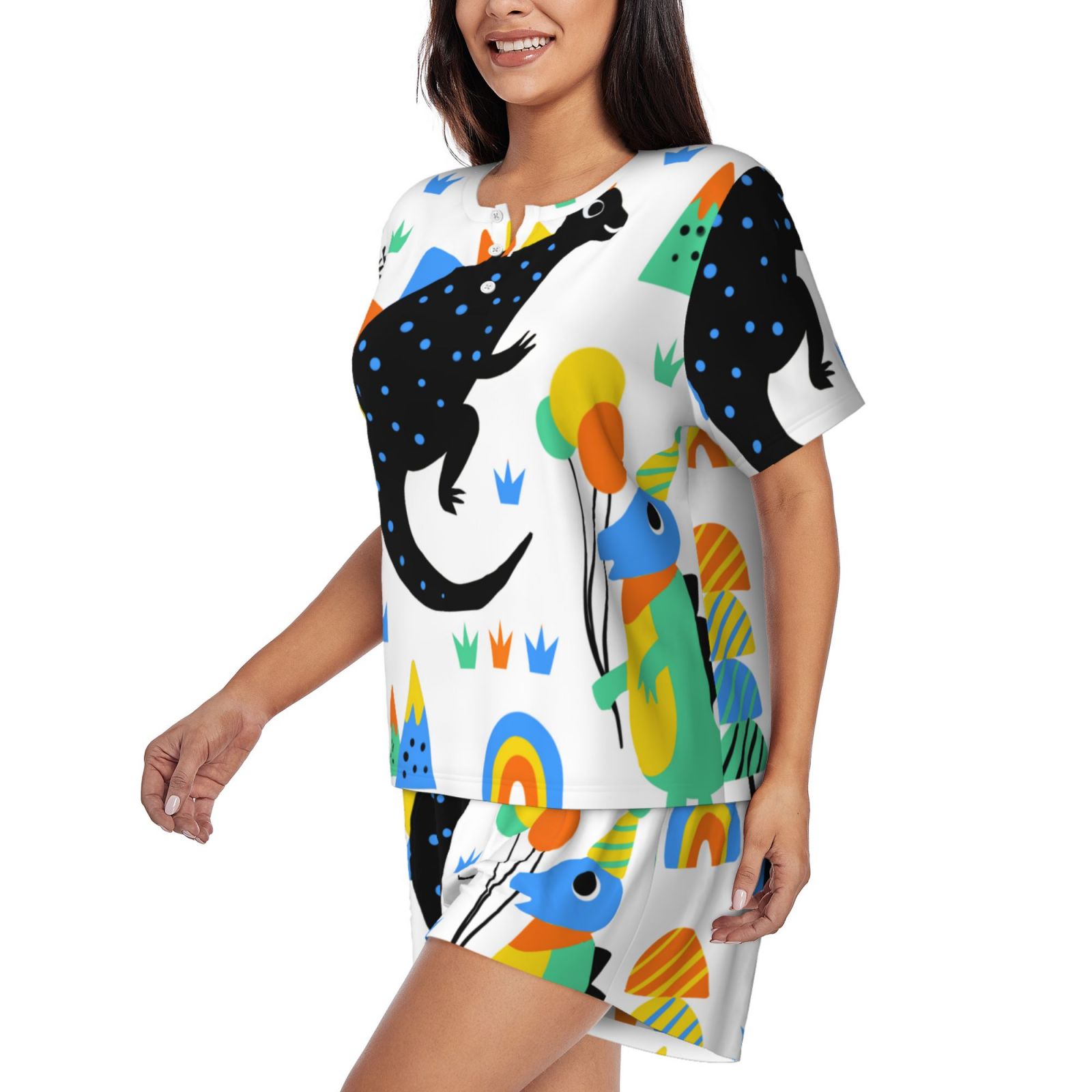 Women's Short-Sleeved Pajama