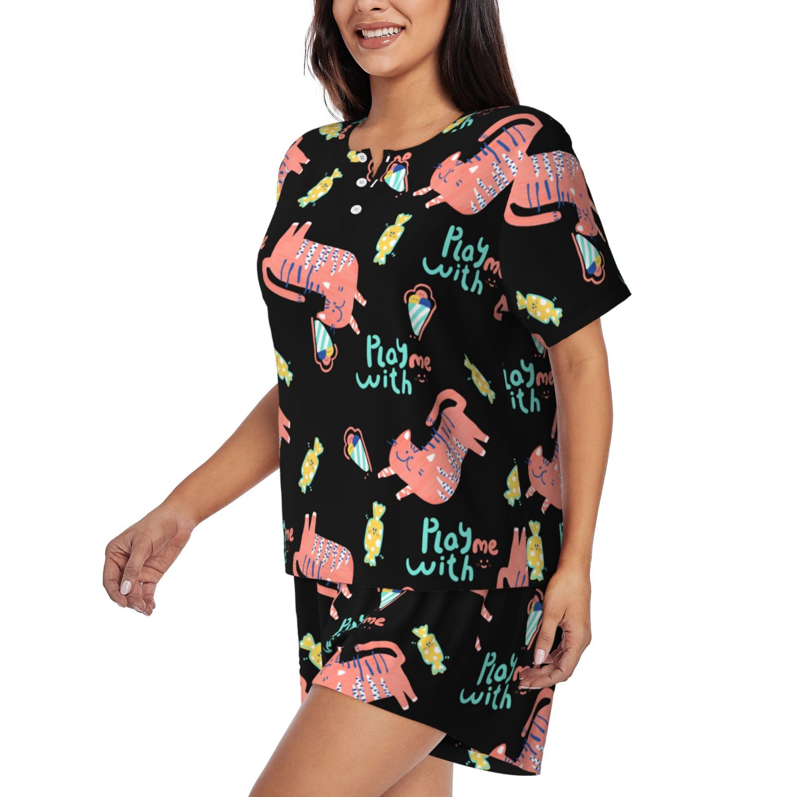 Women's Short-Sleeved Pajama