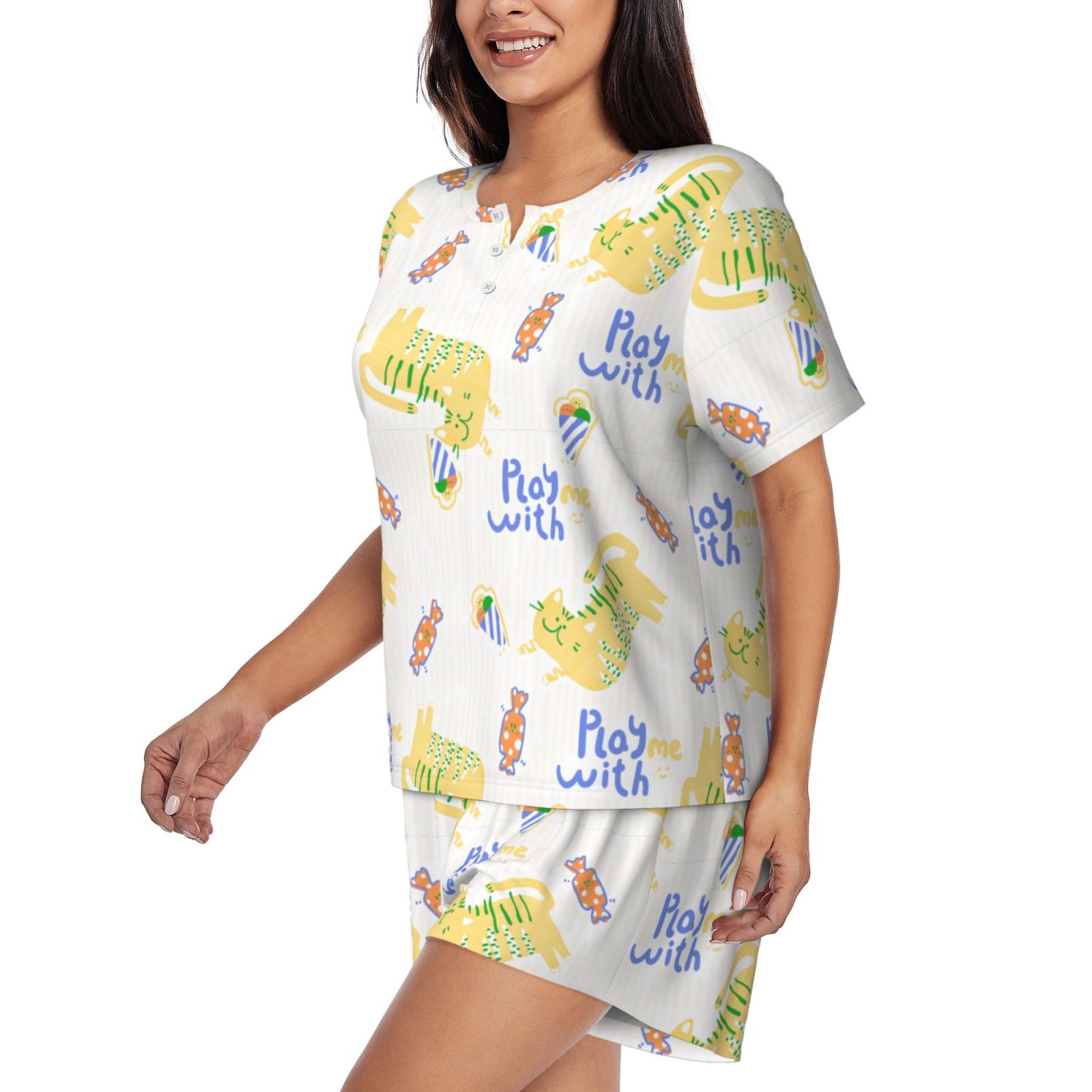 Women's Short-Sleeved Pajama