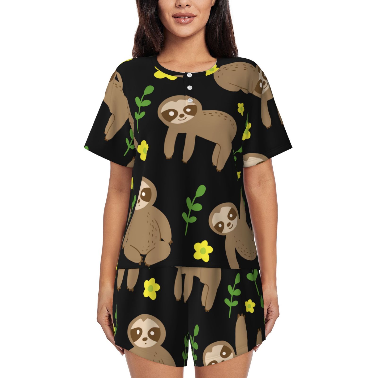 Women's Short-Sleeved Pajama