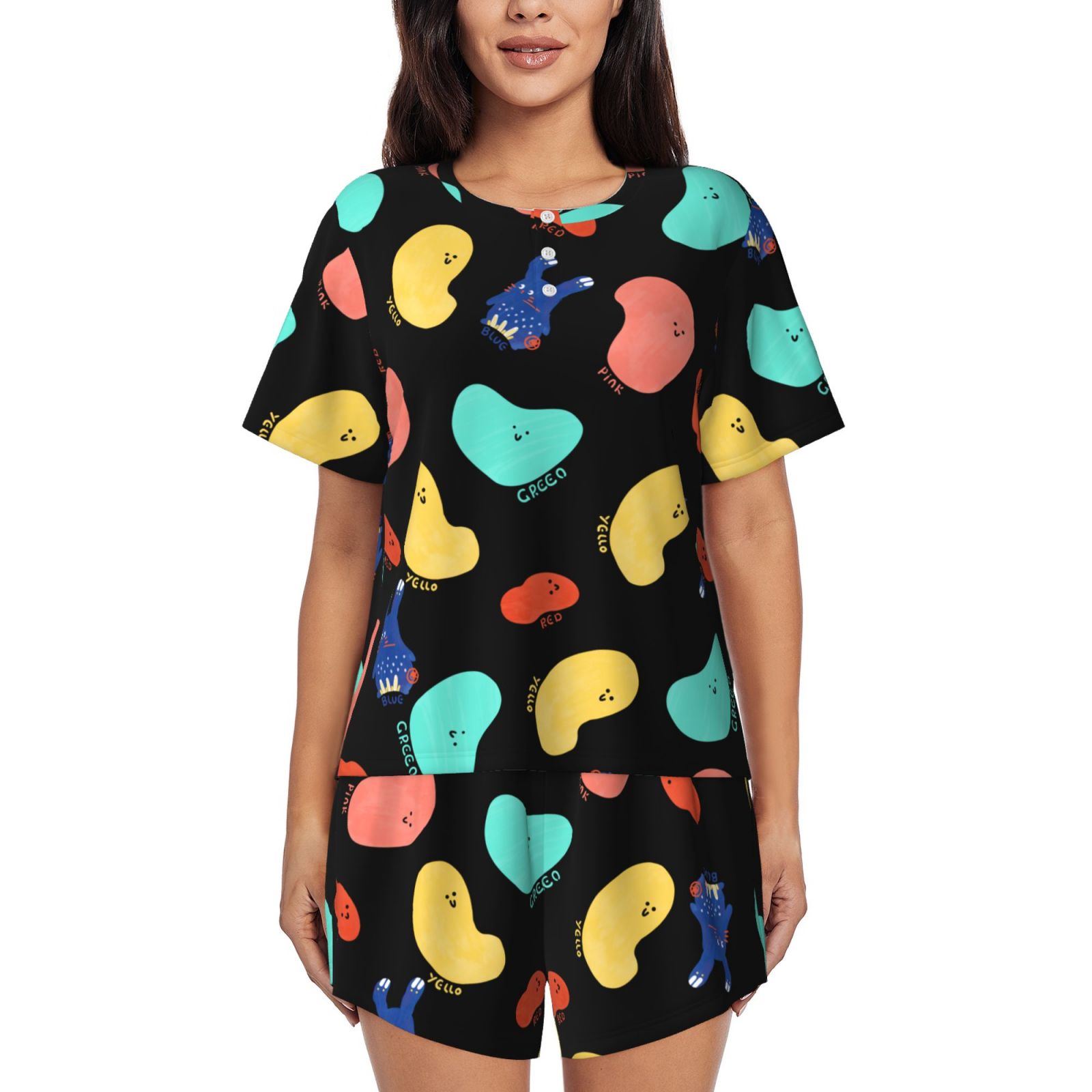 Women's Short-Sleeved Pajama