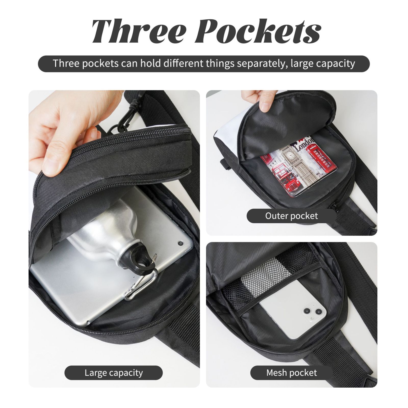 Chest Bag Dual Pocket