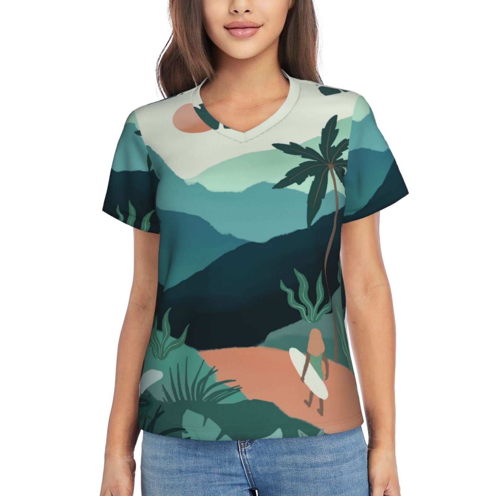 Women's Classic V-Neck T-Shirt