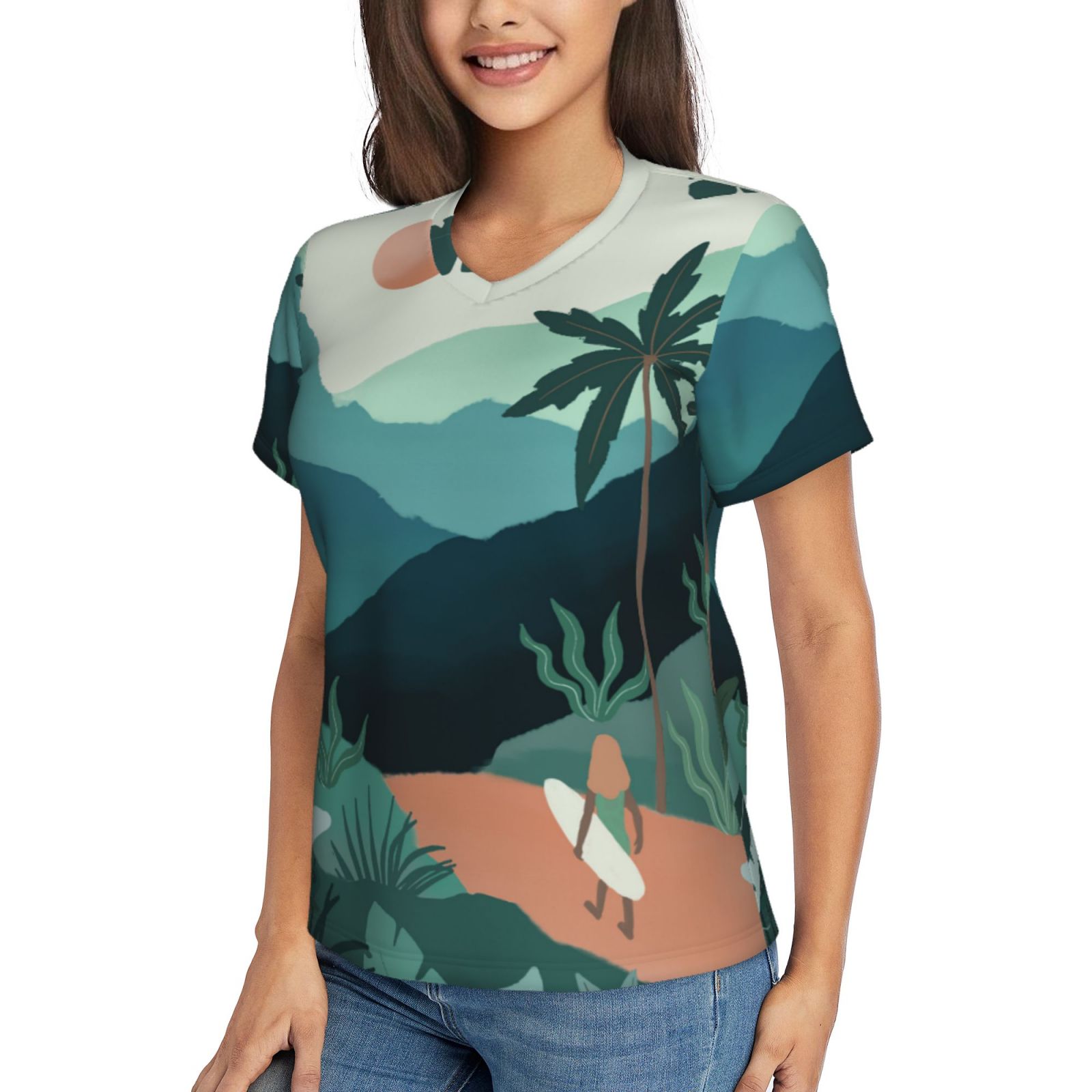 Women's Classic V-Neck T-Shirt