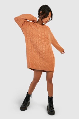 Cable Knit Mini Dress