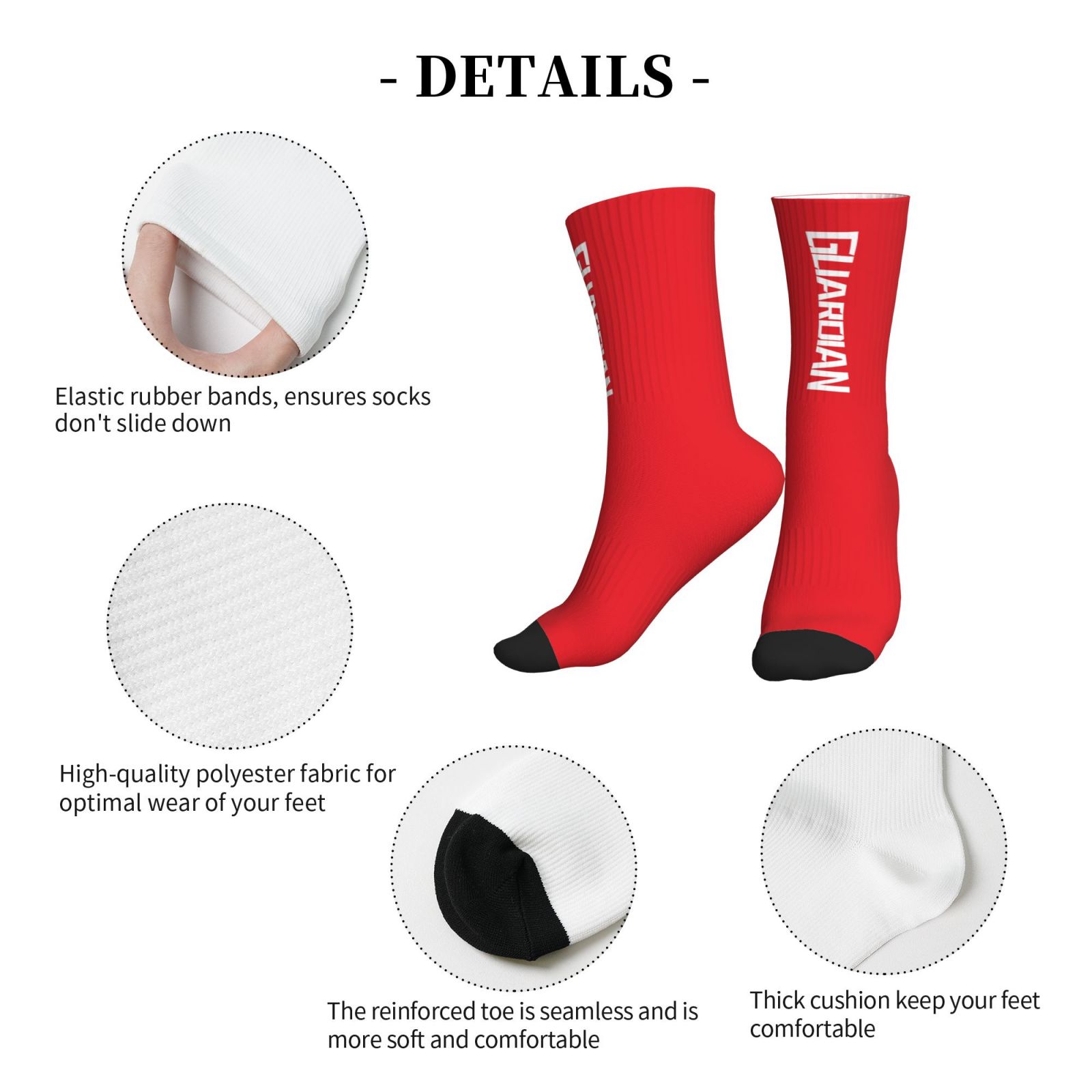 Mid-Tube Sports Socks