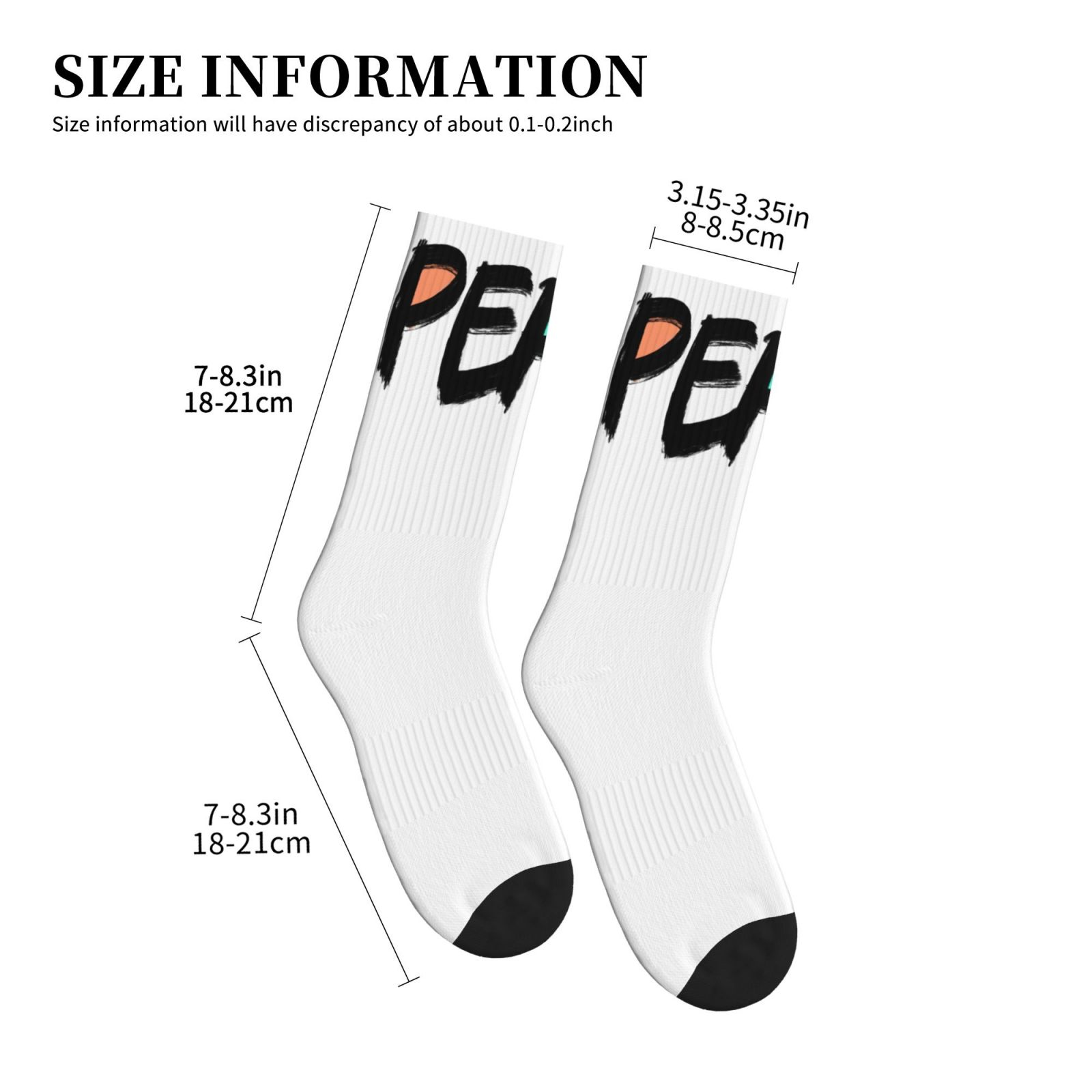 Mid-Tube Sports Socks