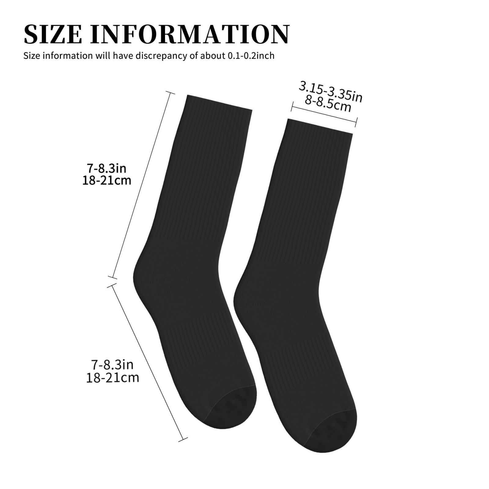 Mid-Tube Sports Socks