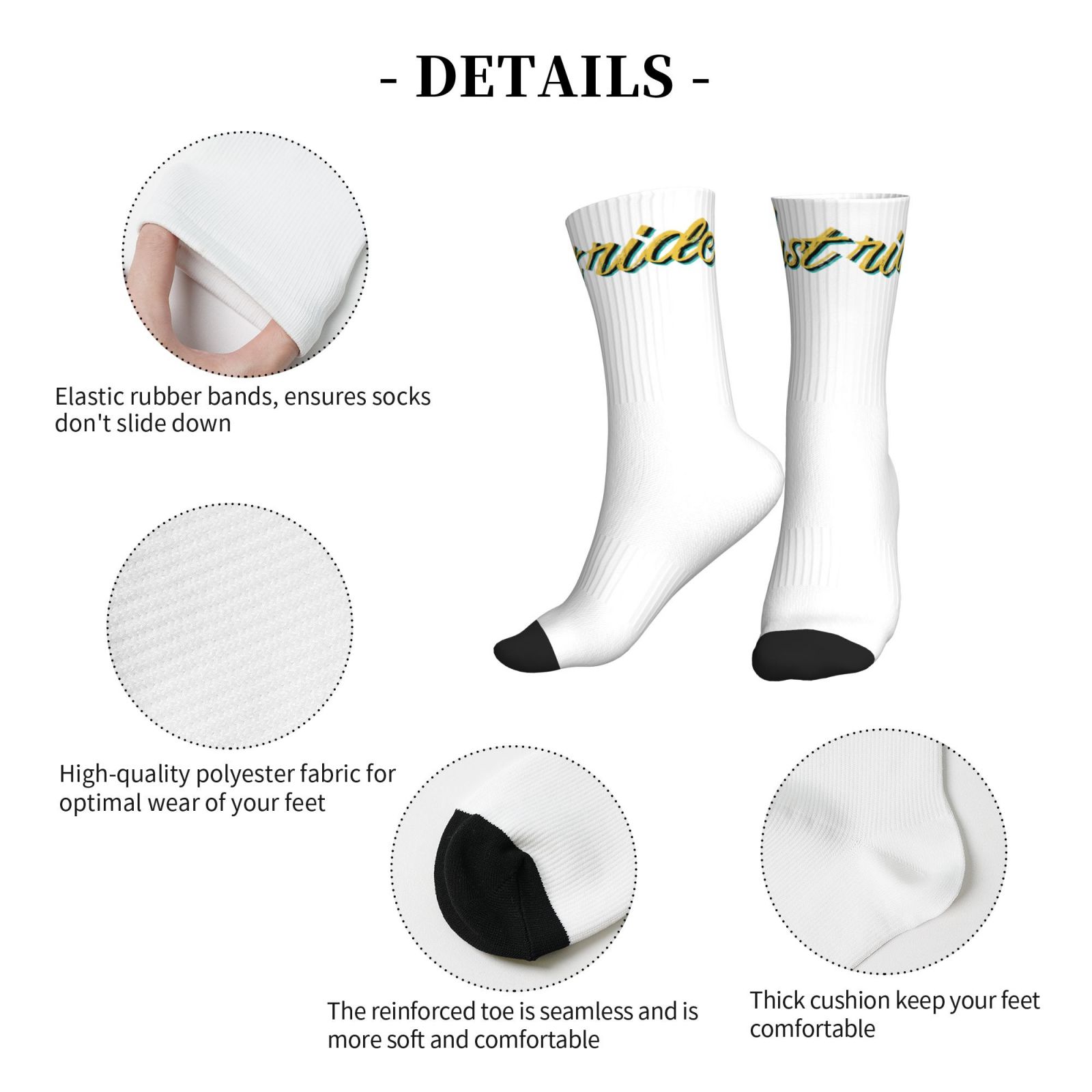 Mid-Tube Sports Socks