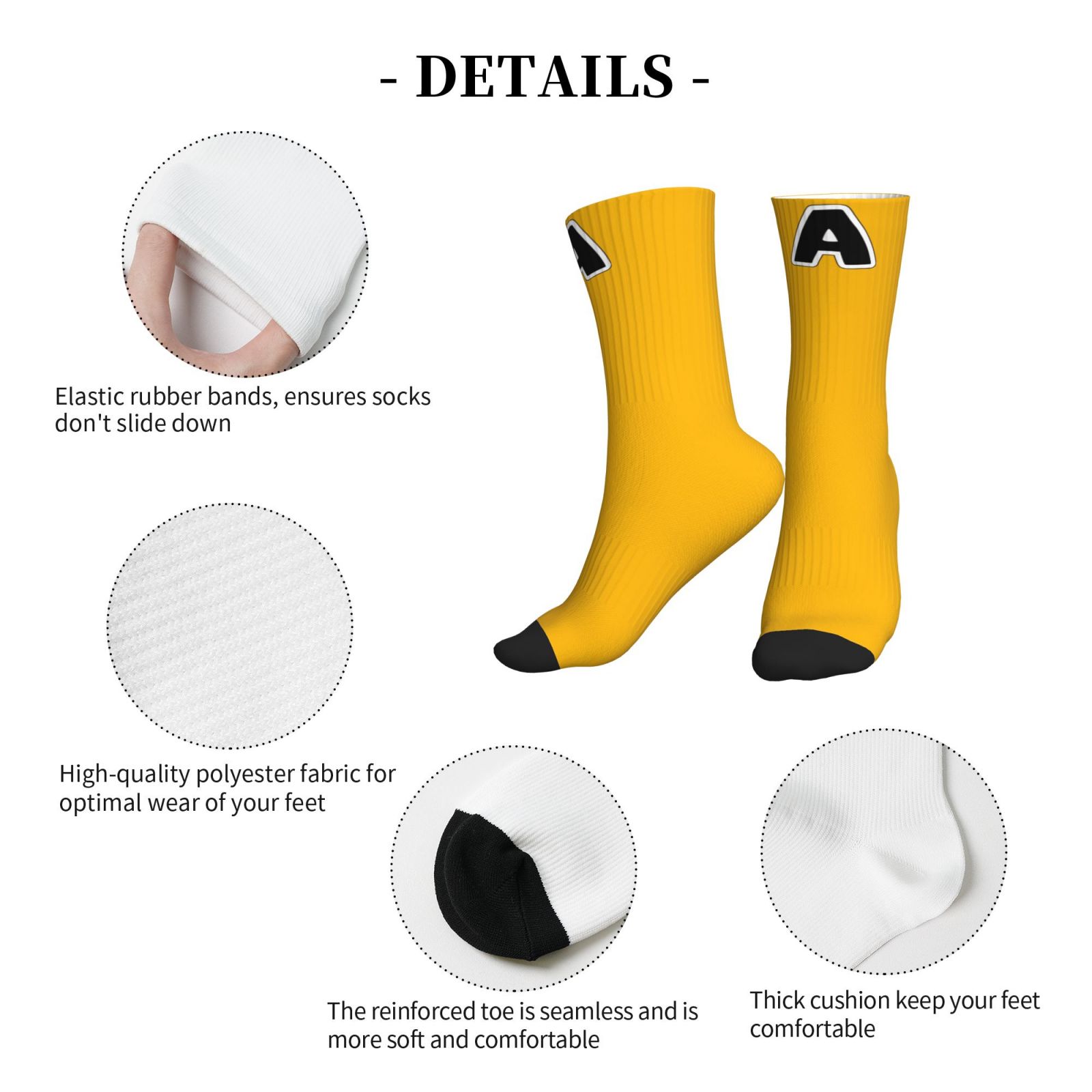 Mid-Tube Sports Socks