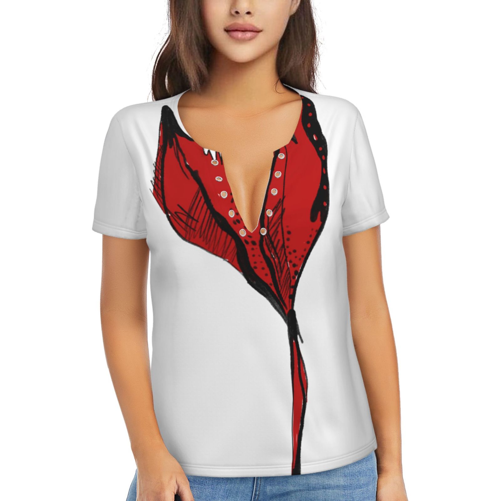 Women's V-Neck T-Shirt