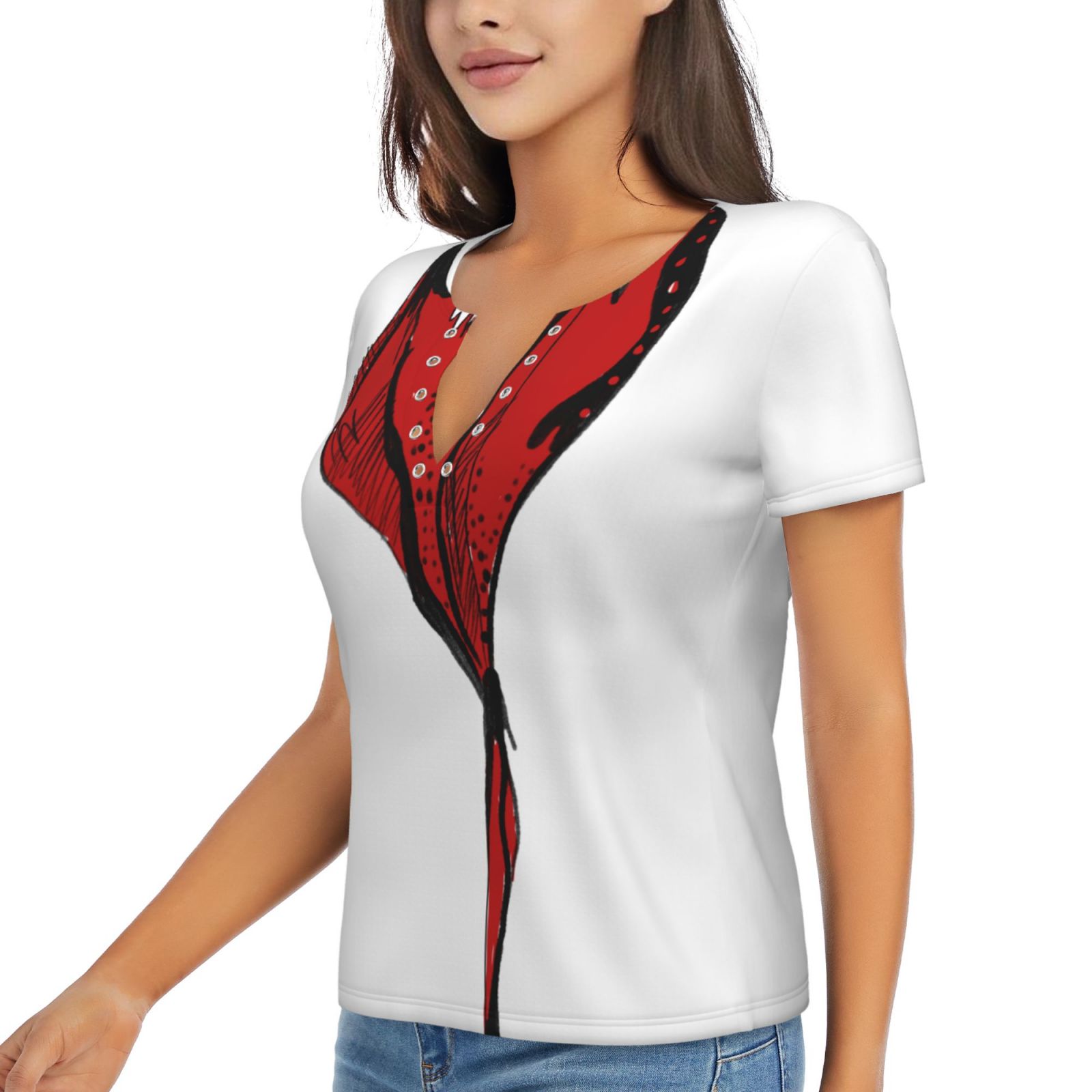 Women's V-Neck T-Shirt