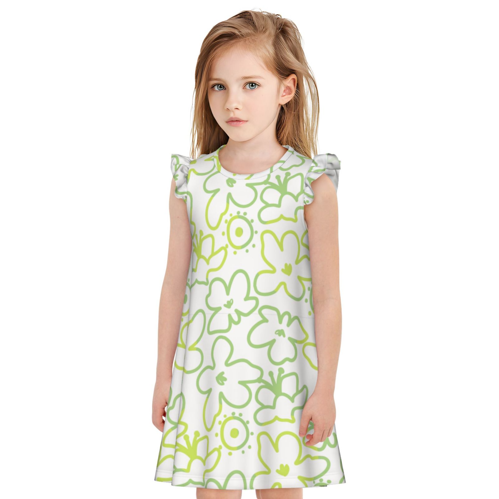 Girls Nightgowns Pajamas Dress