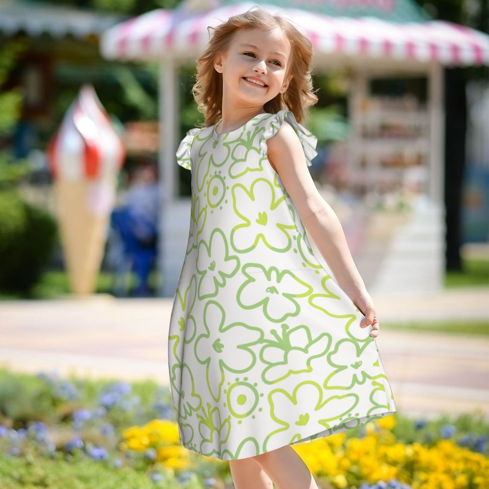 Girls Nightgowns Pajamas Dress