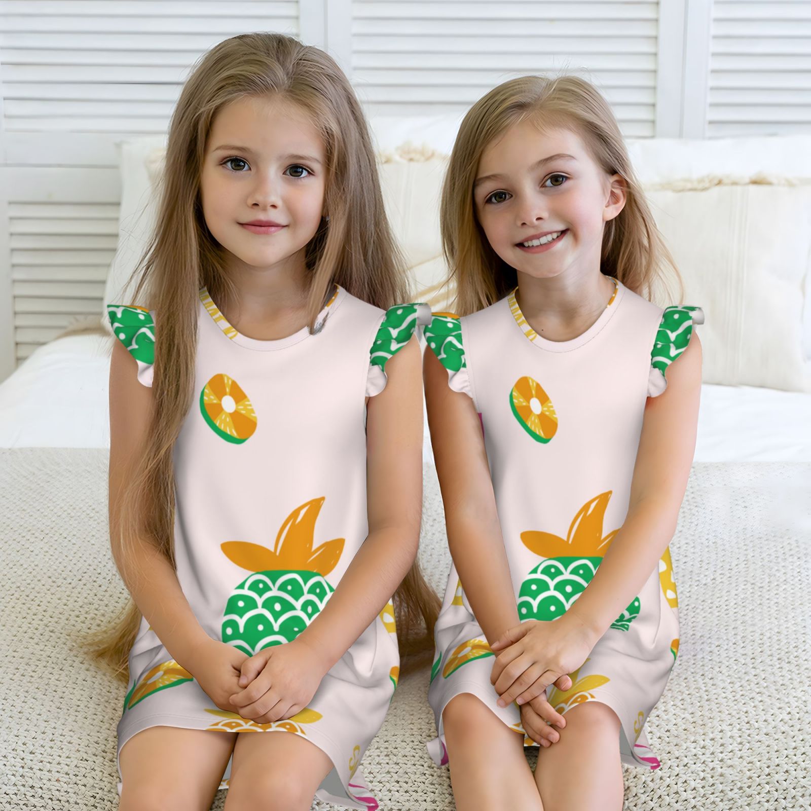 Girls Nightgowns Pajamas Dress