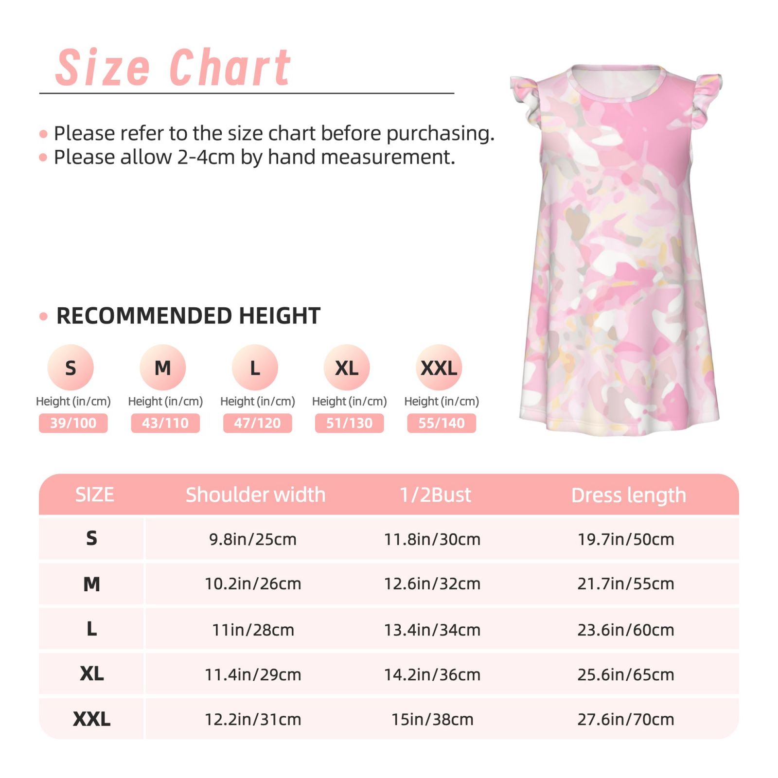 Girls Nightgowns Pajamas Dress