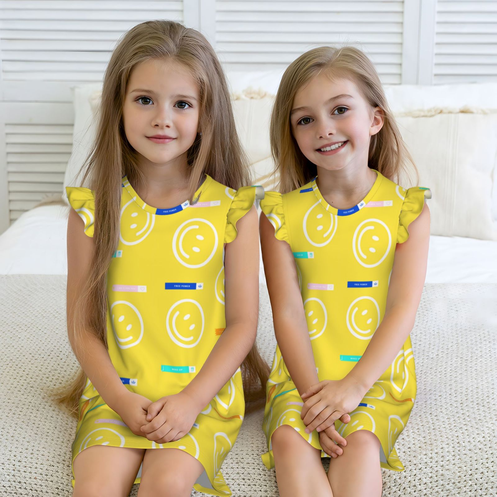 Girls Nightgowns Pajamas Dress