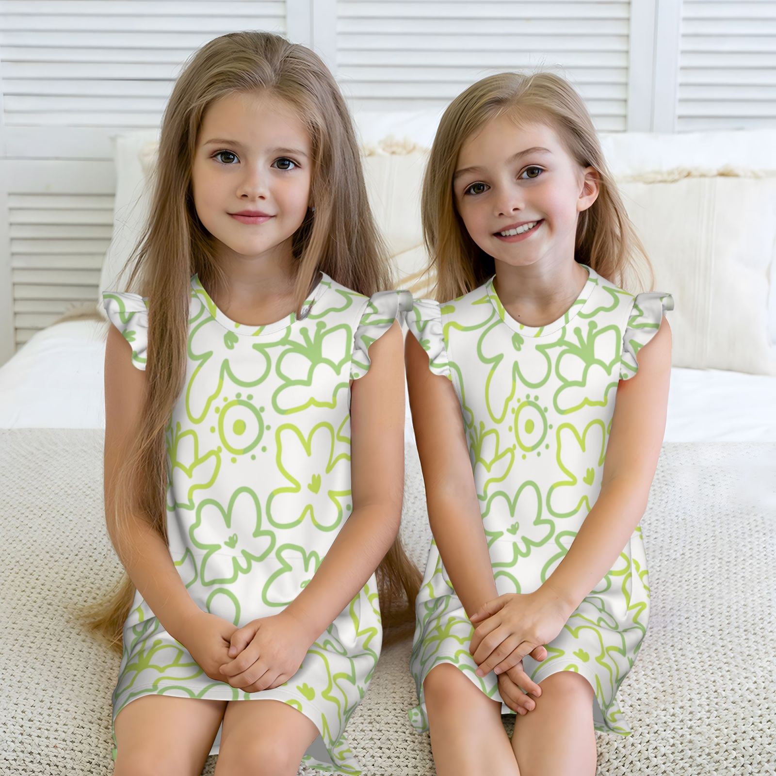 Girls Nightgowns Pajamas Dress