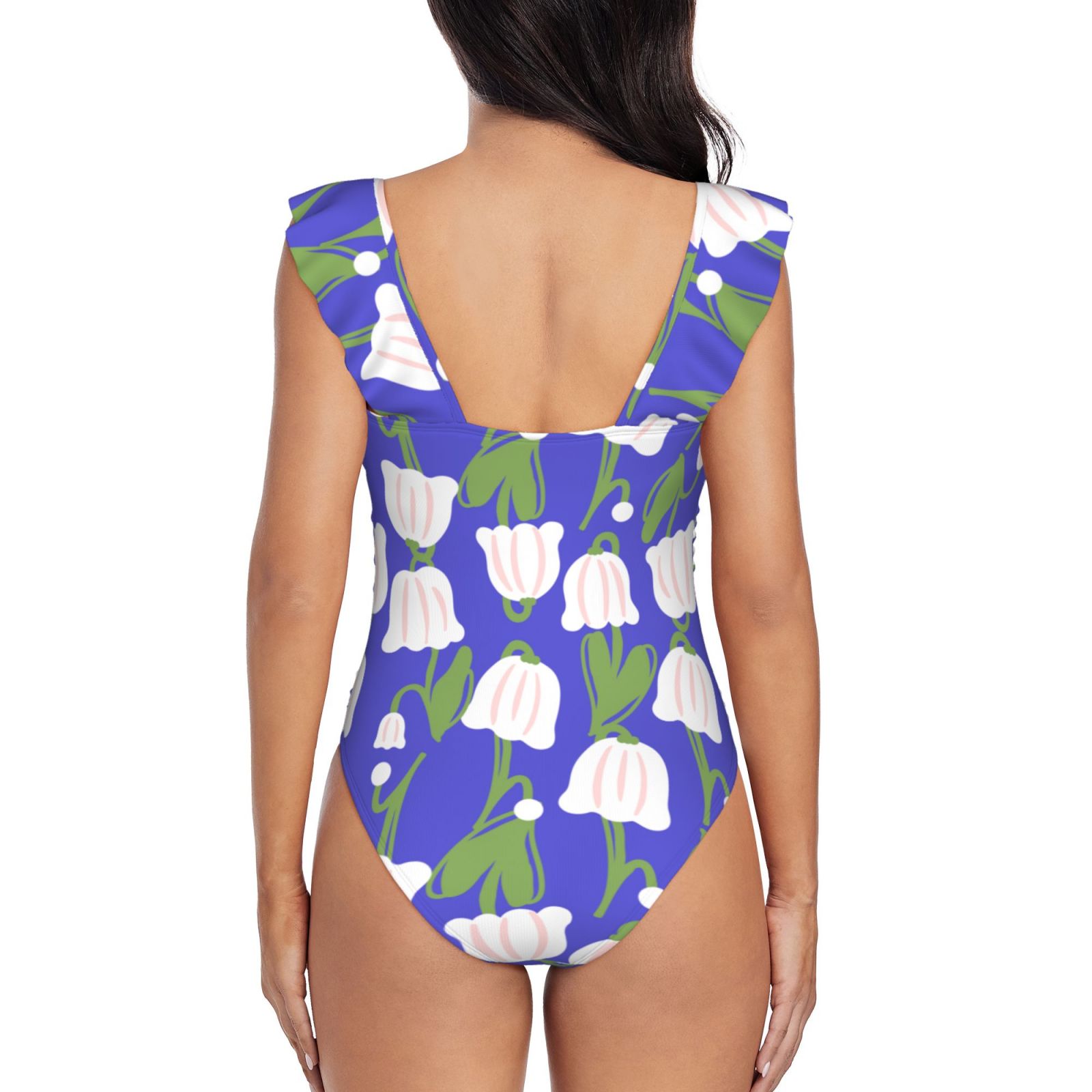 Women's Ruffle One Piece Swimsuit