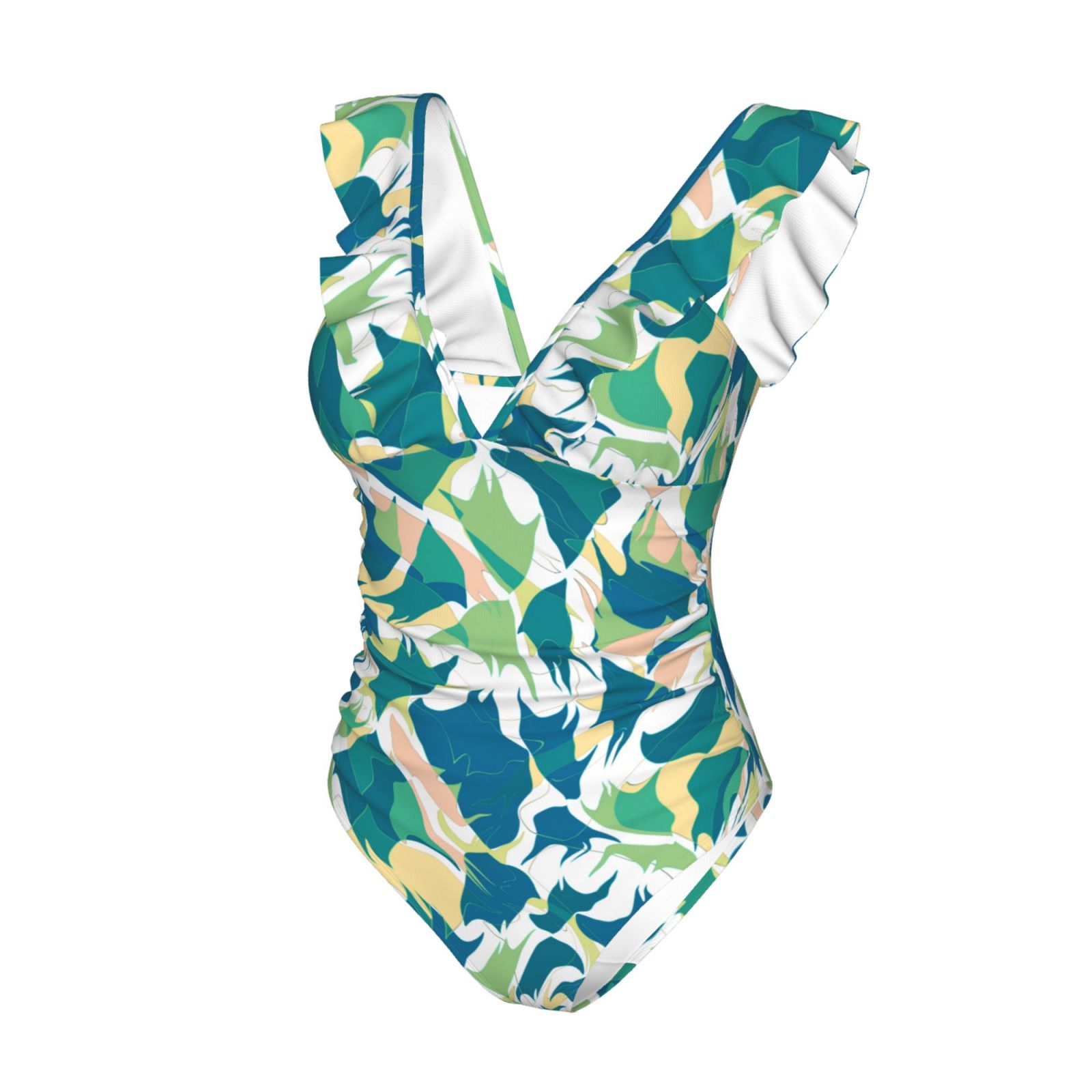 Women's Ruffle One Piece Swimsuit