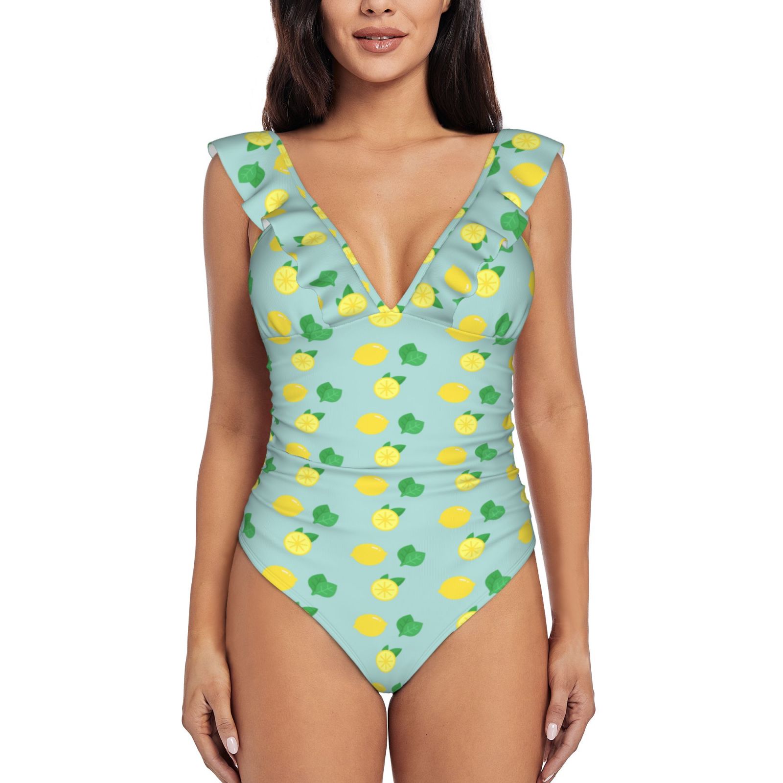 Women's Ruffle One Piece Swimsuit