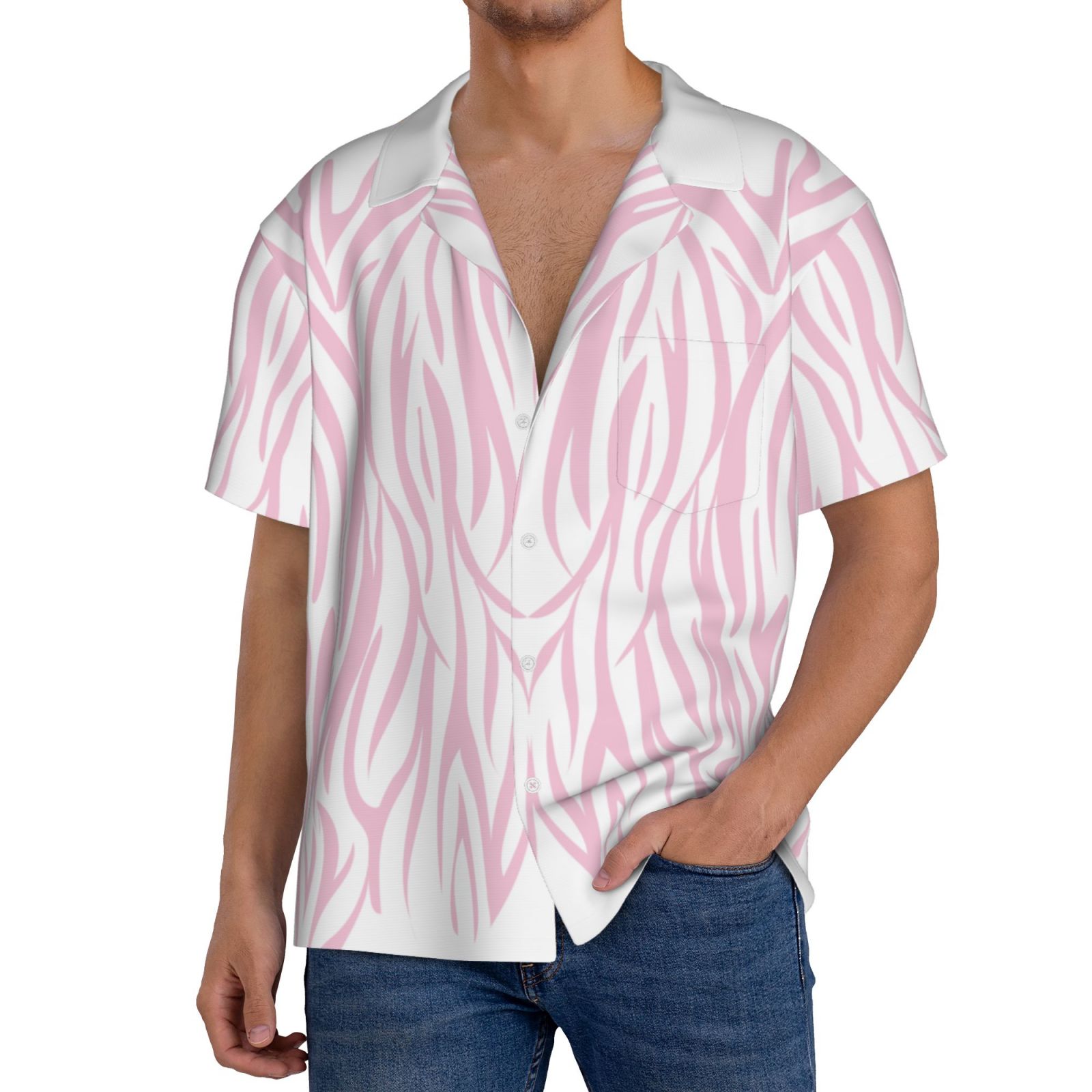 Men's Casual Short-sleeved Shirt