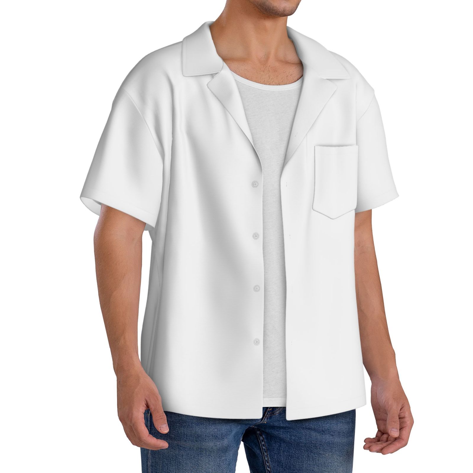 Men's Casual Short-sleeved Shirt