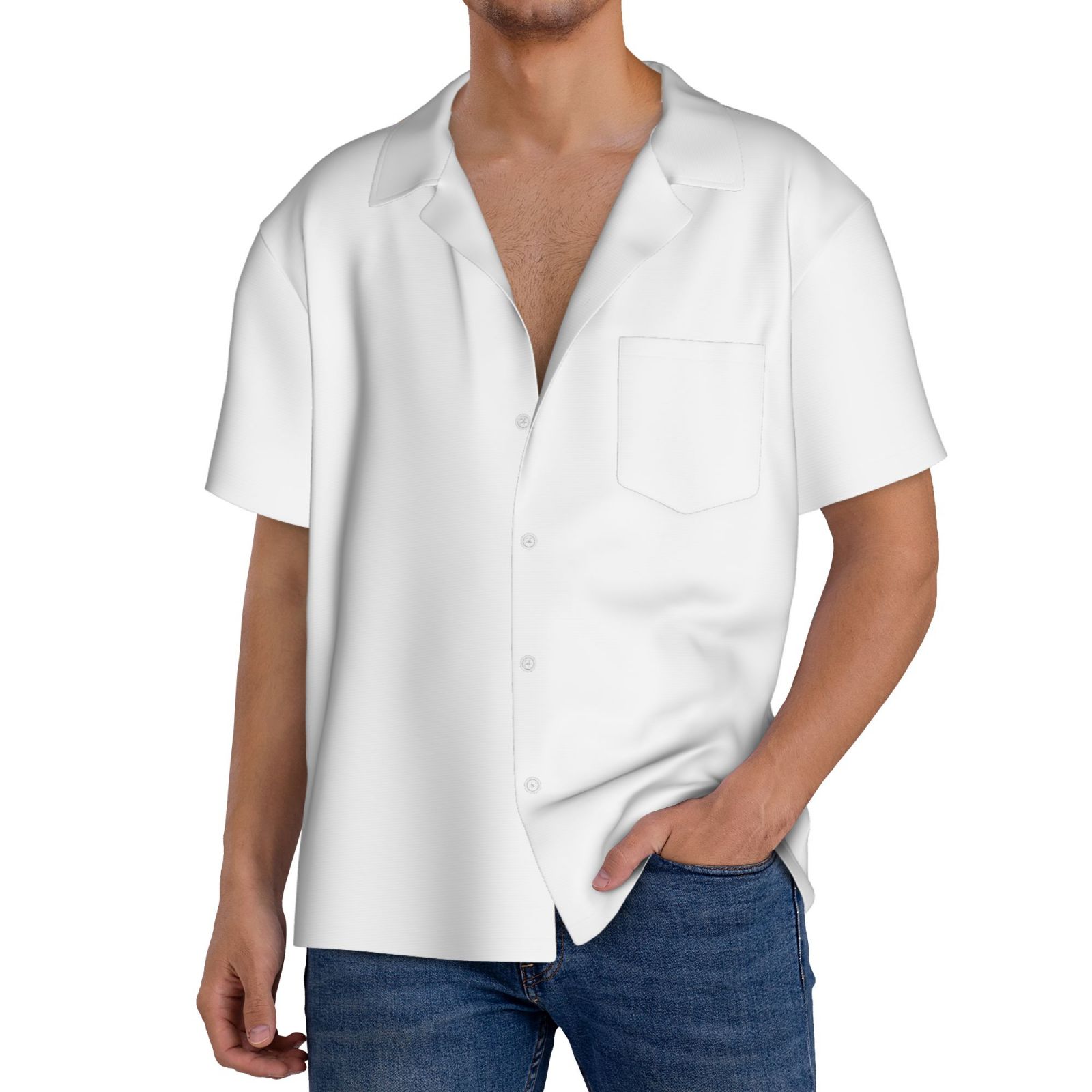 Men's Casual Short-sleeved Shirt