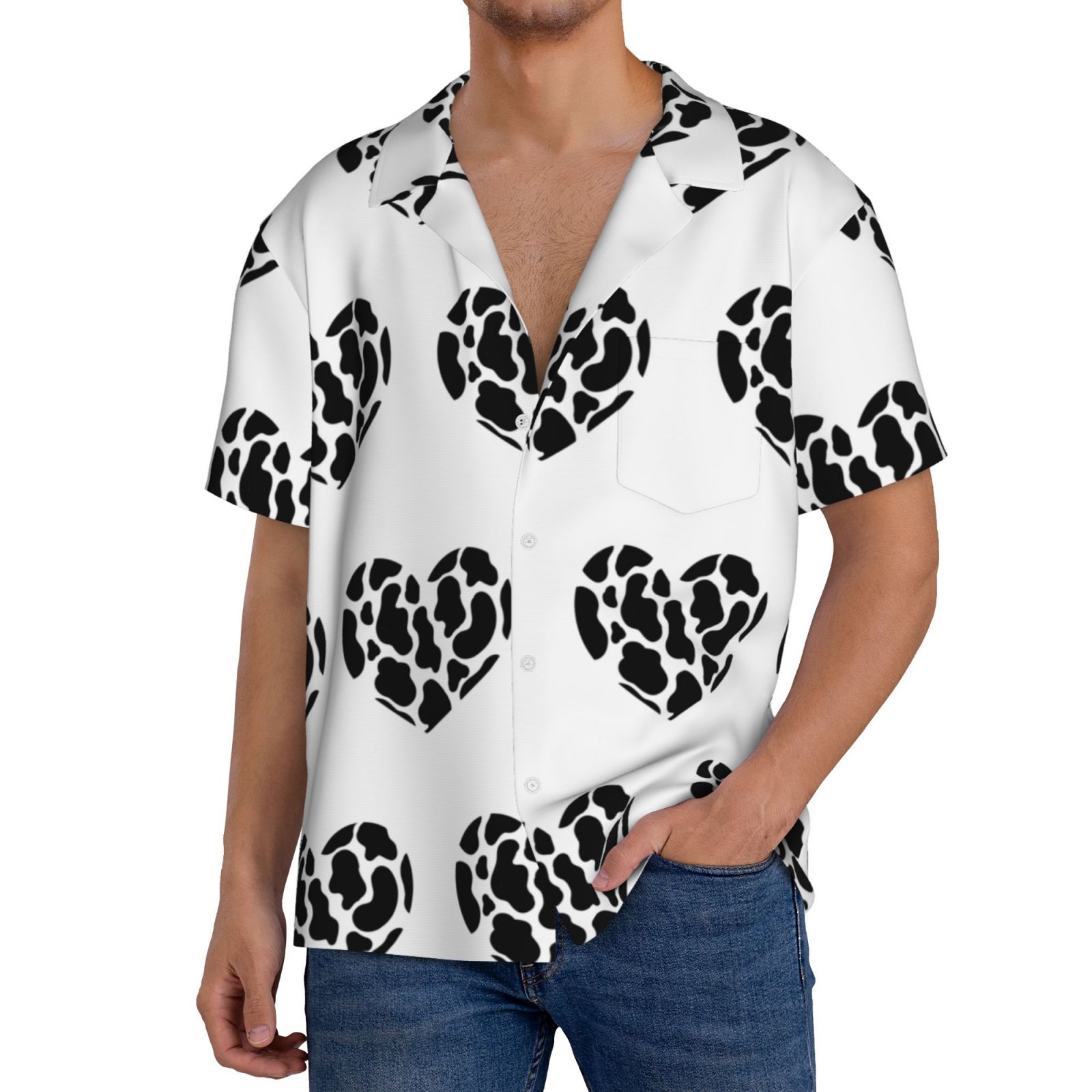 Men's Casual Short-sleeved Shirt