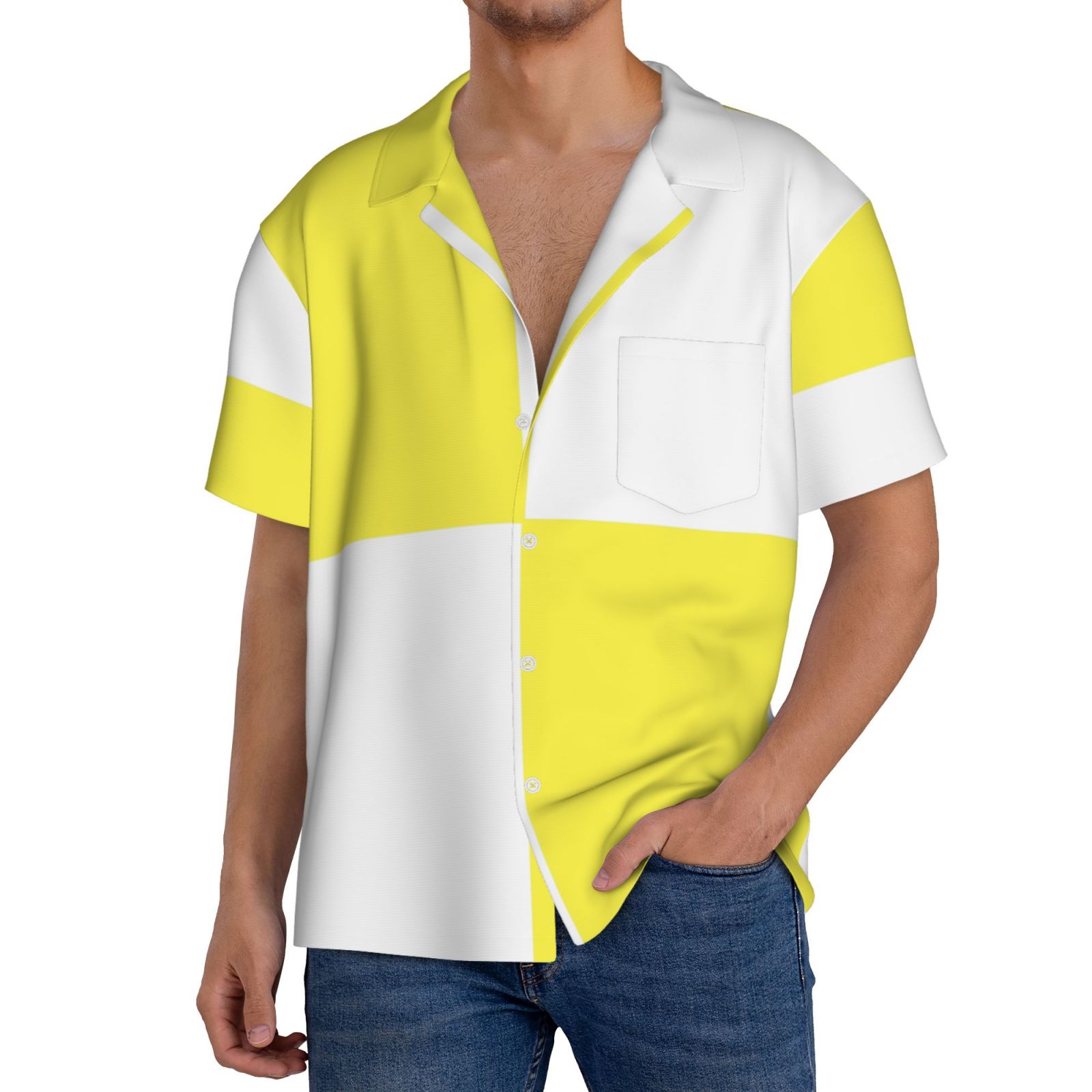 Men's Casual Short-sleeved Shirt