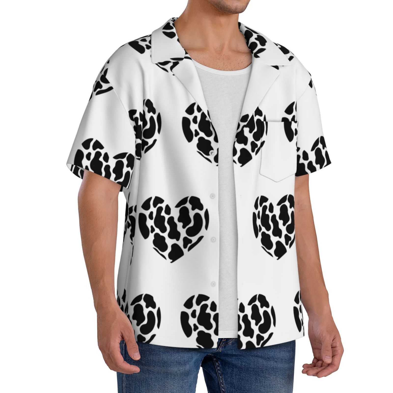 Men's Casual Short-sleeved Shirt