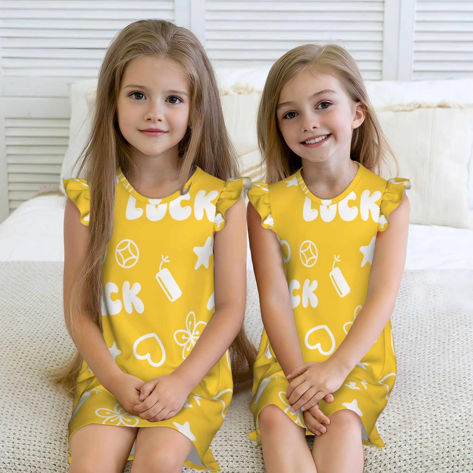 Girls Nightgowns Pajamas Dress