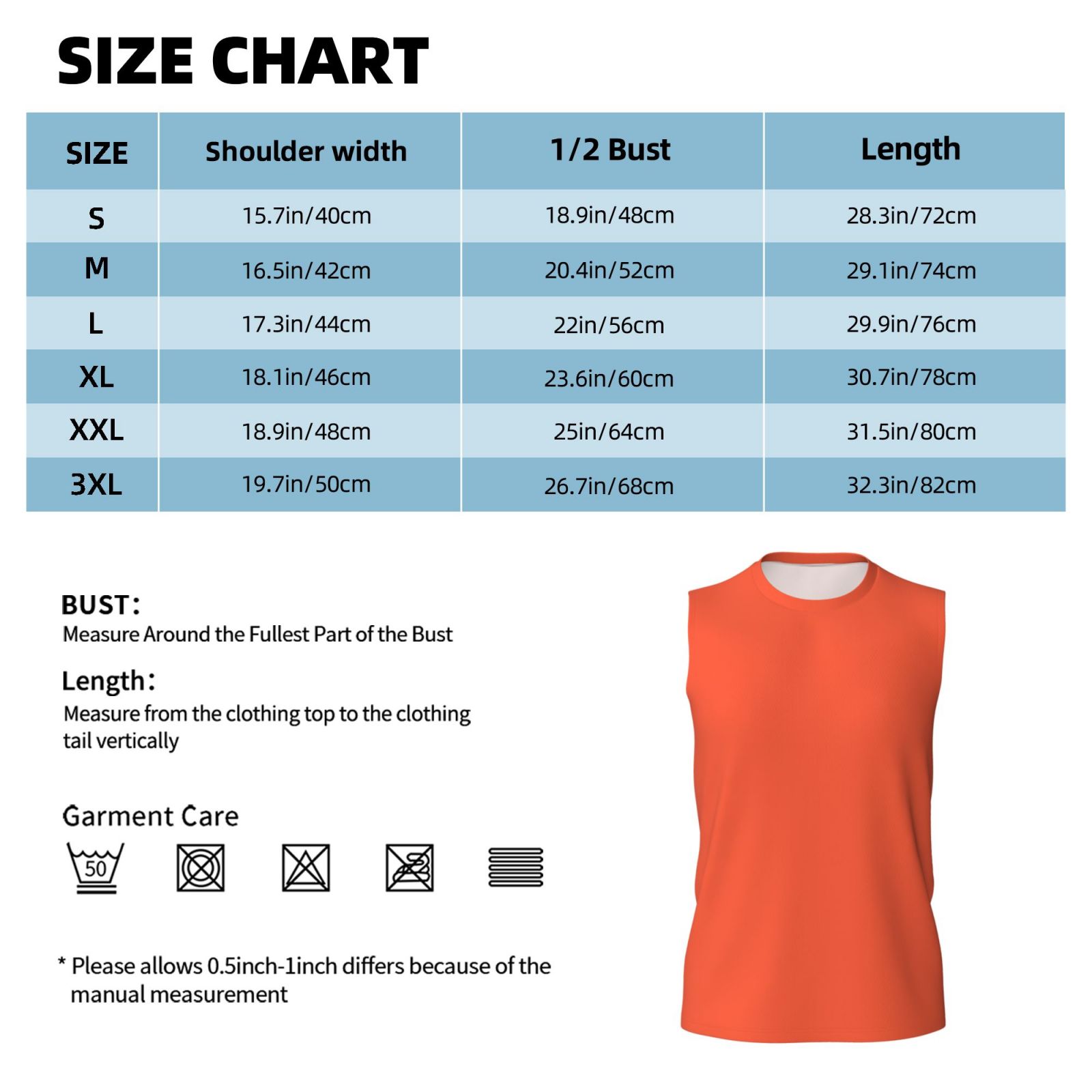 Men's Sleeveless T-shirt