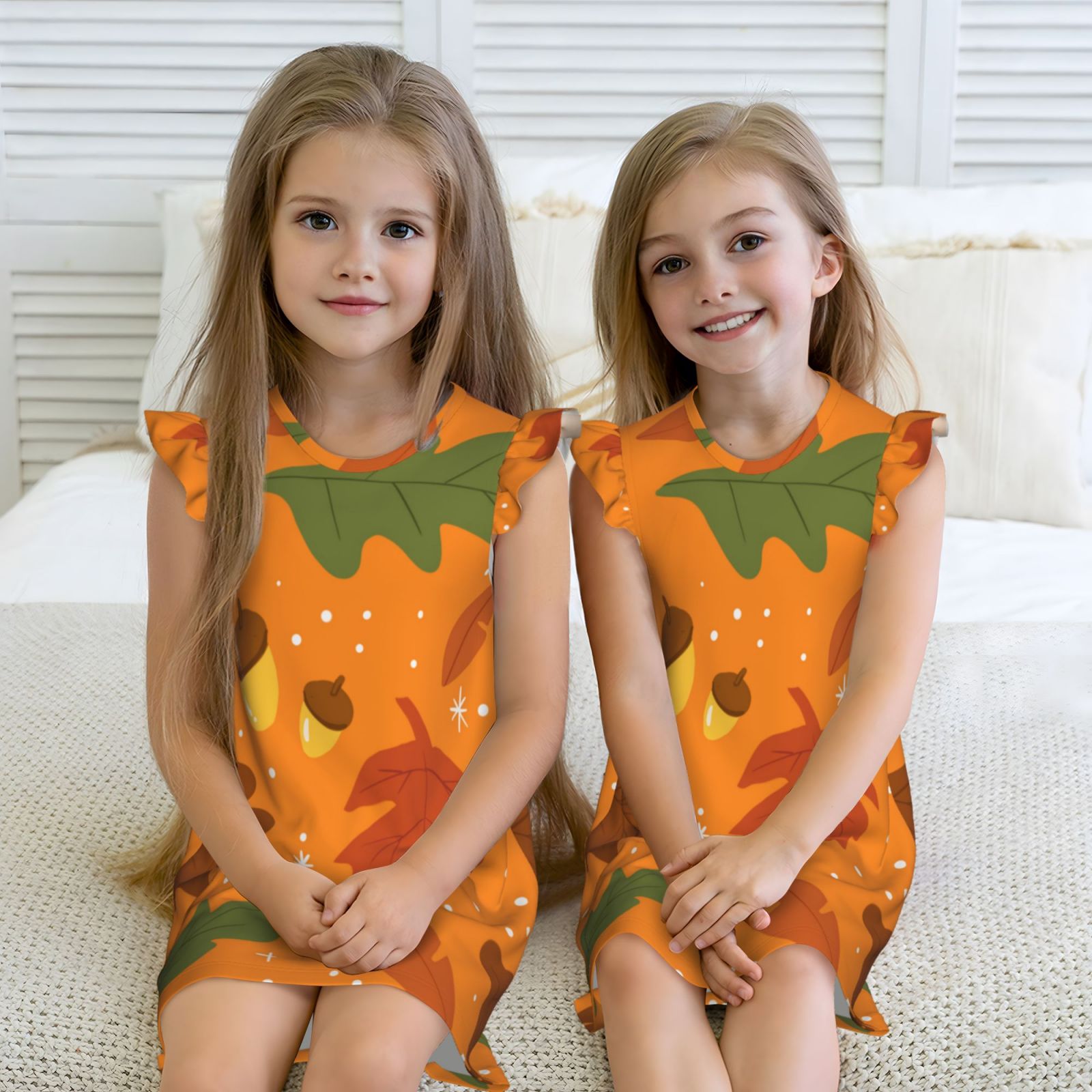 Girls Nightgowns Pajamas Dress