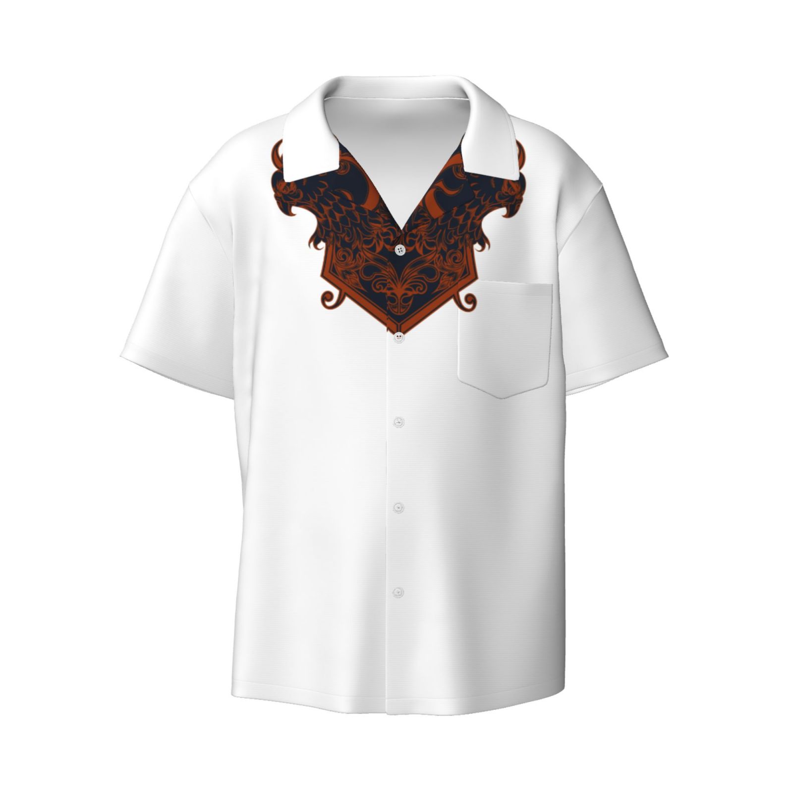 Men's Casual Short-sleeved Shirt