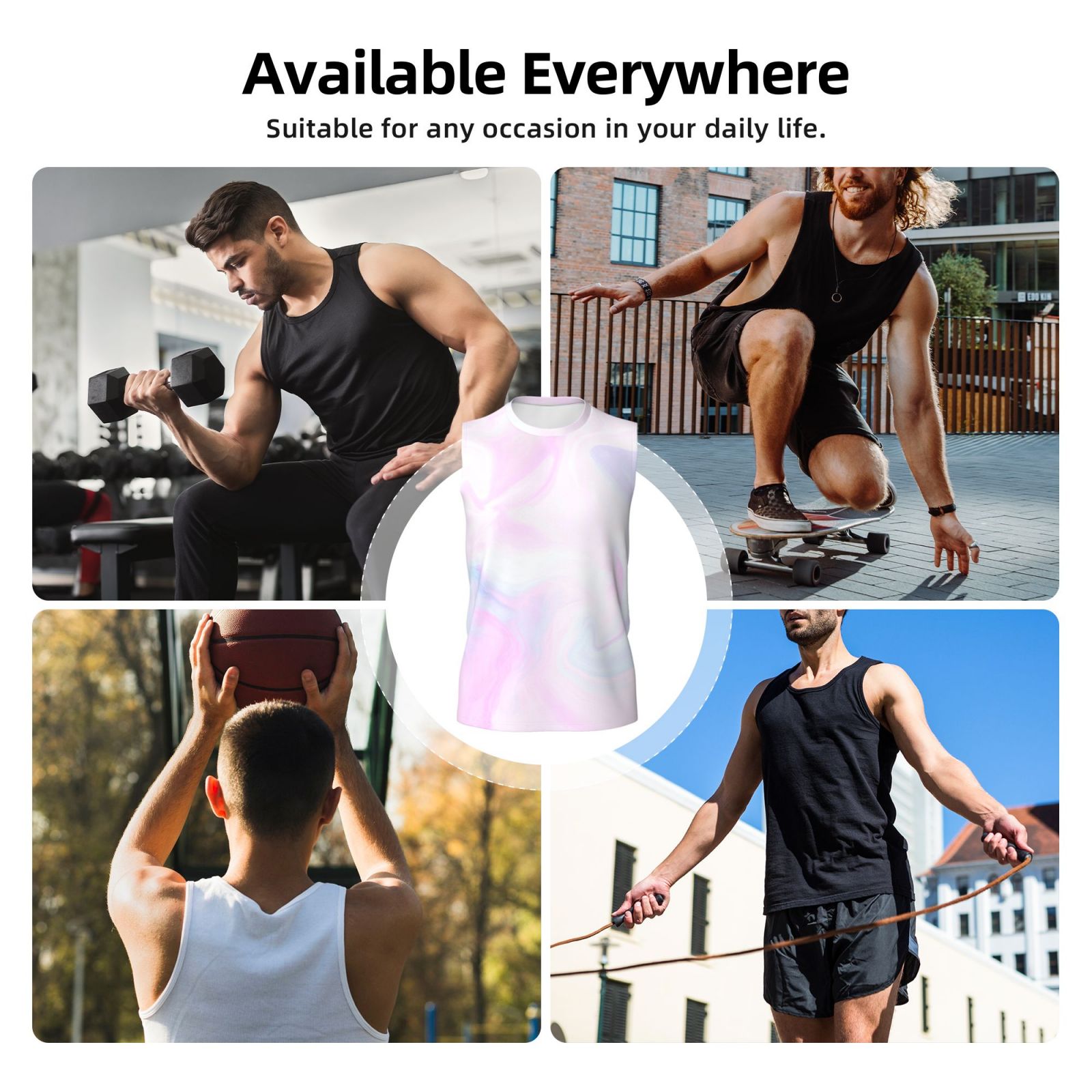 Men's Sleeveless T-shirt