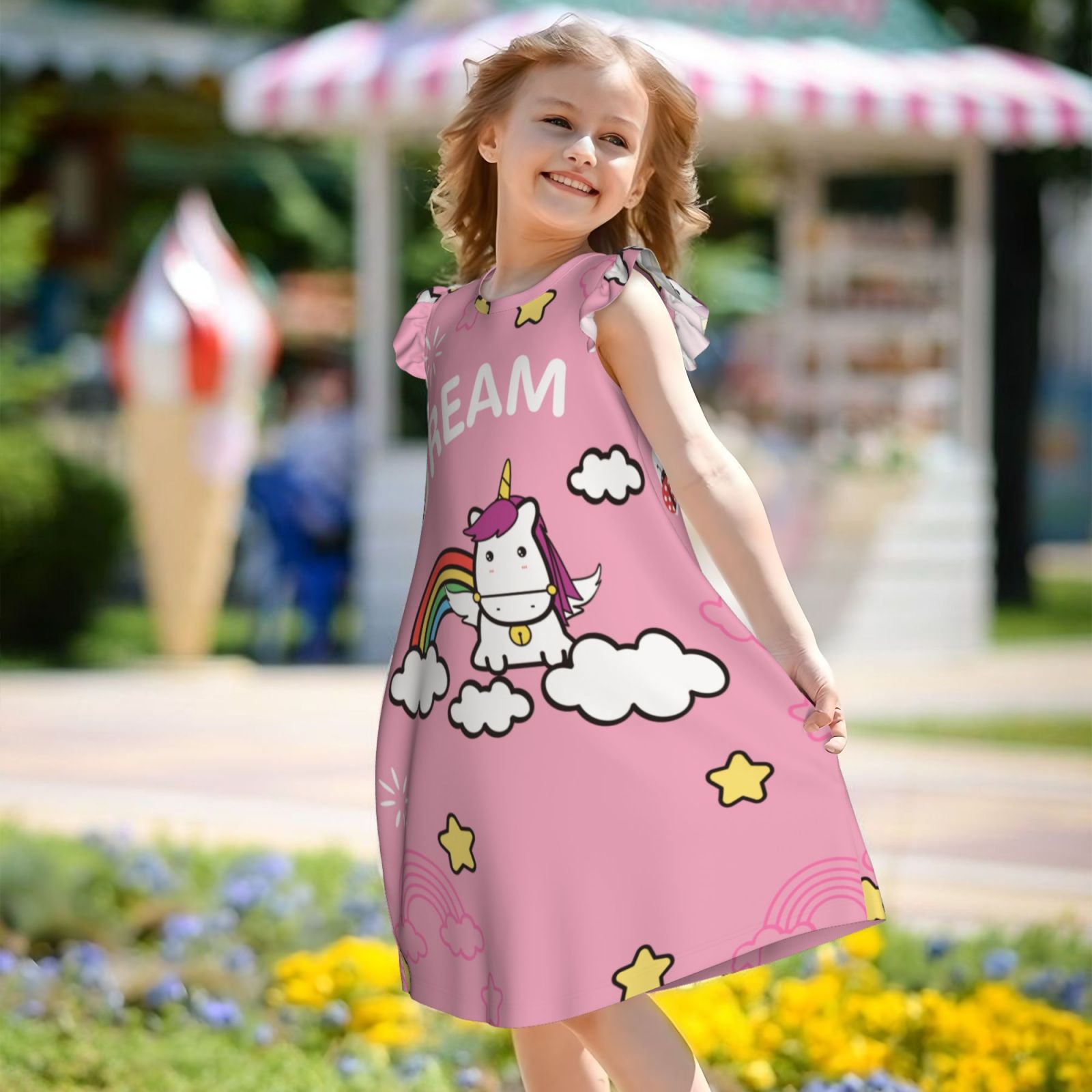 Girls Nightgowns Pajamas Dress